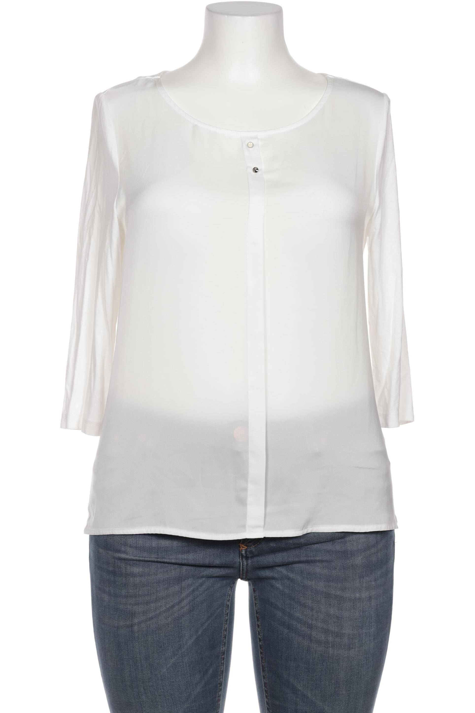 

TAIFUN Damen Langarmshirt, weiß