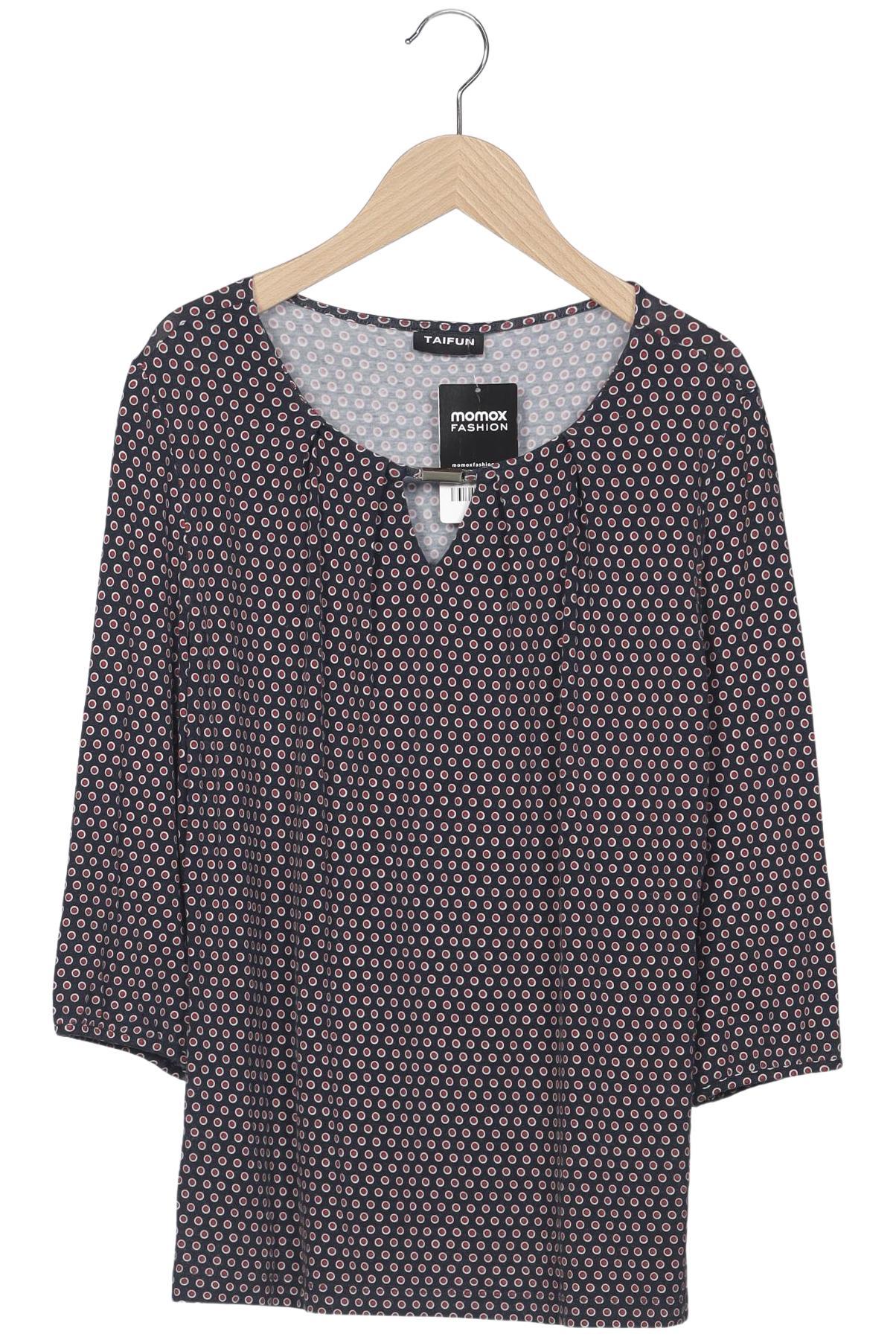 

Taifun Damen Langarmshirt, marineblau, Gr. 38