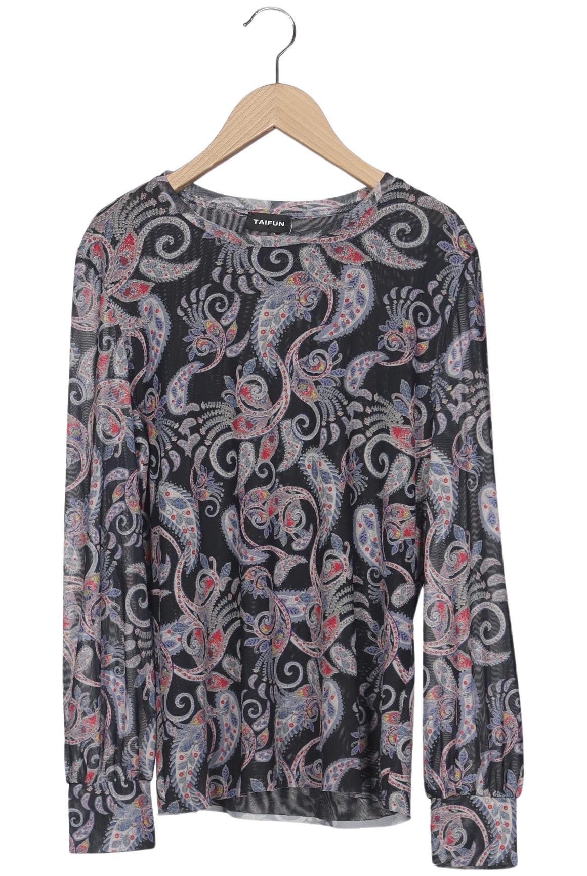 

Taifun Damen Langarmshirt, schwarz, Gr. 36