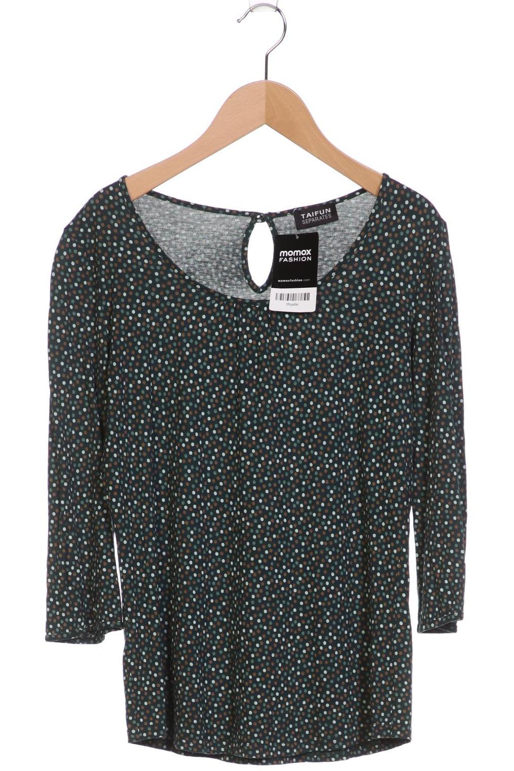 

Taifun Damen Langarmshirt, türkis, Gr. 38