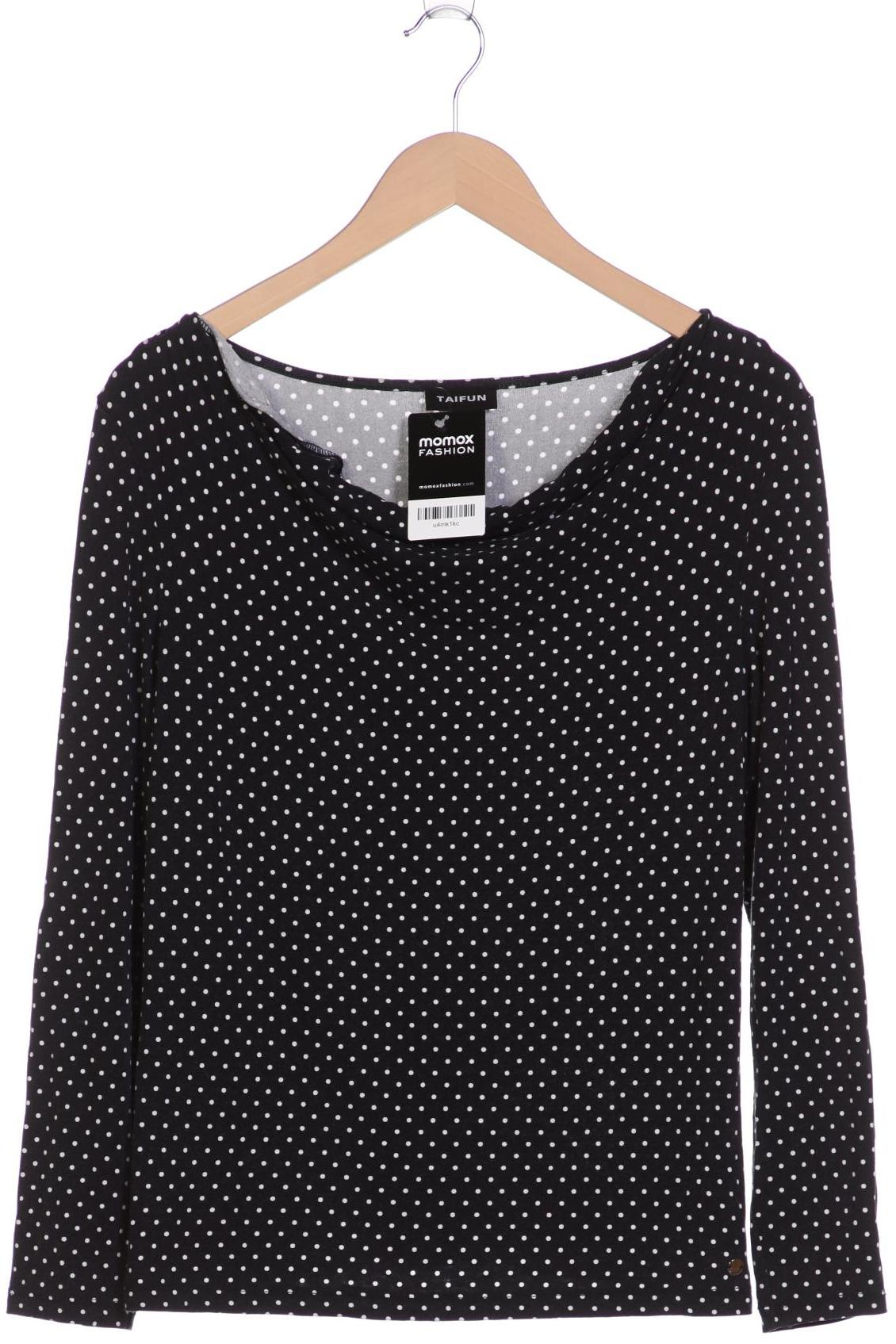 

TAIFUN Damen Langarmshirt, schwarz