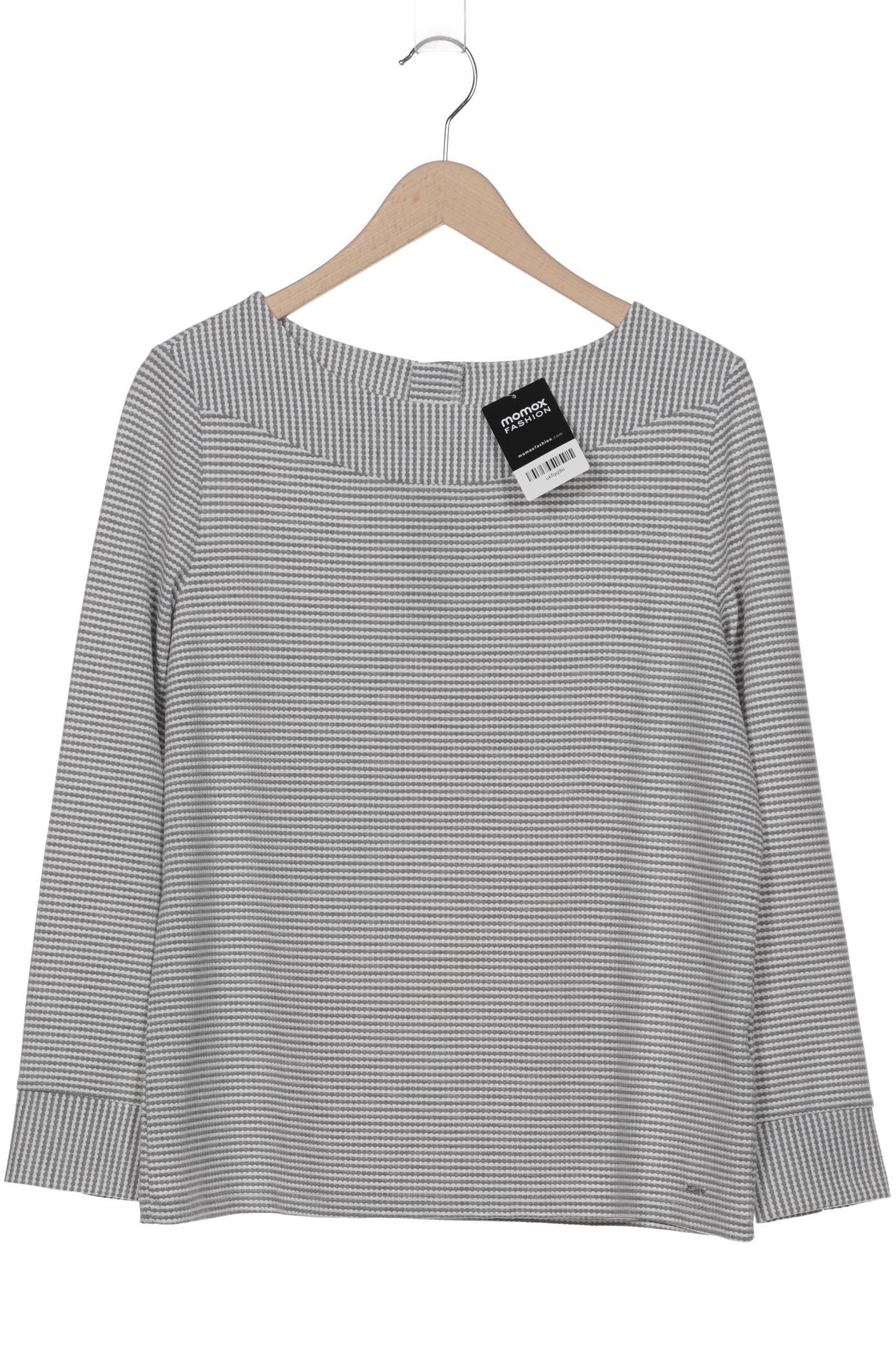 

Taifun Damen Langarmshirt, grau, Gr. 42