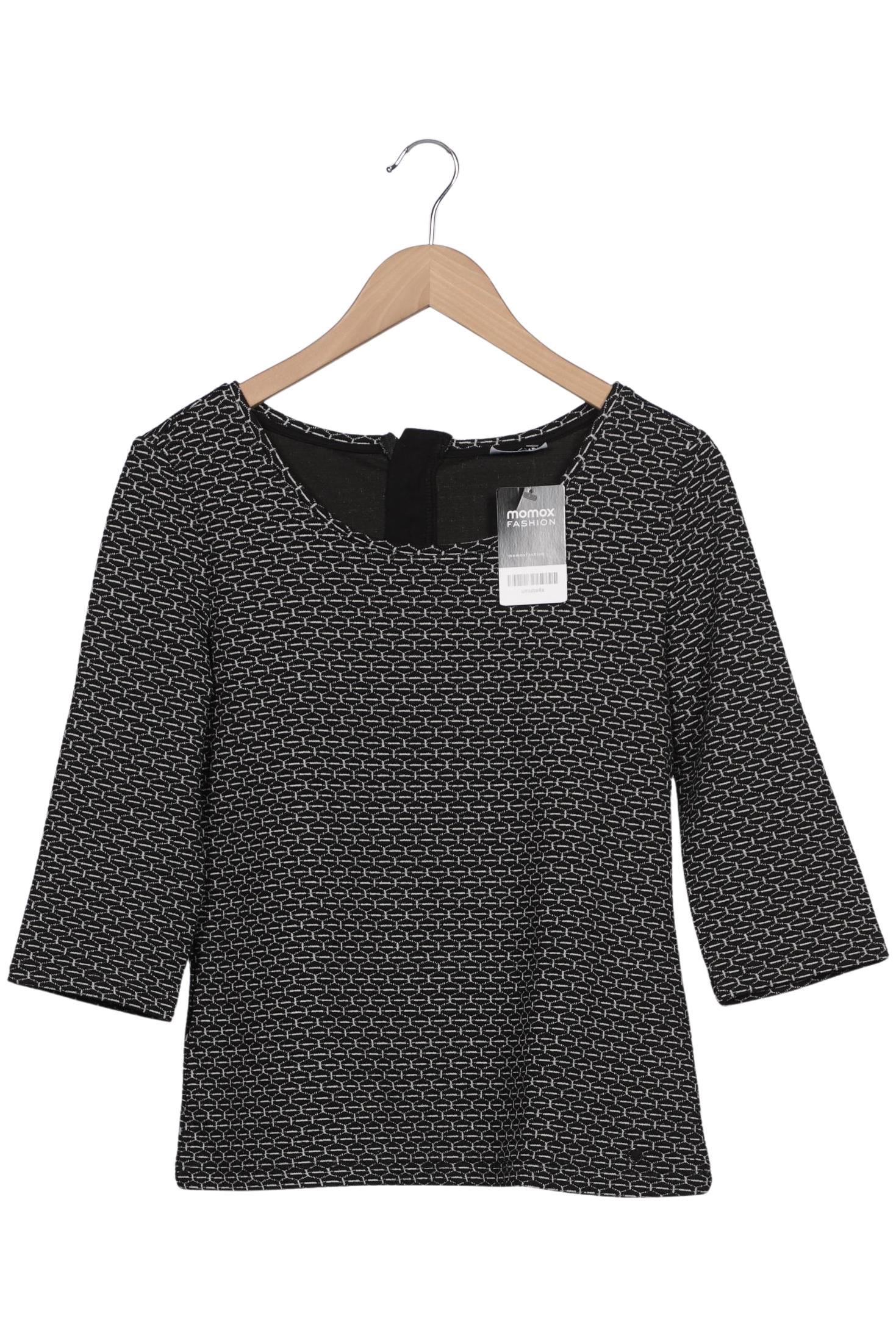 

Taifun Damen Langarmshirt, schwarz, Gr. 38