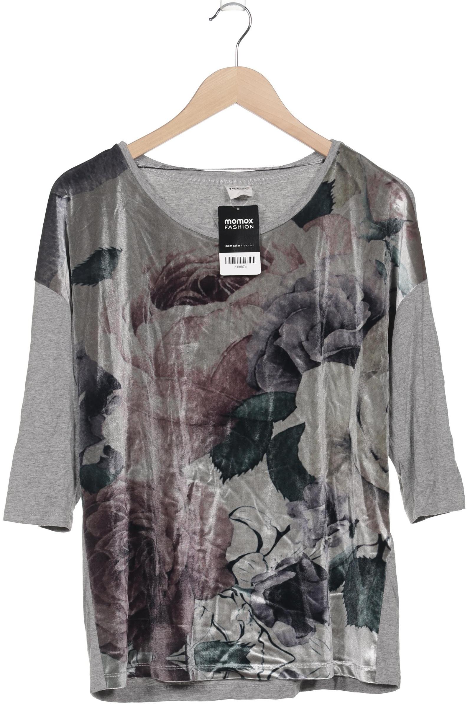 

Taifun Damen Langarmshirt, grau, Gr. 42