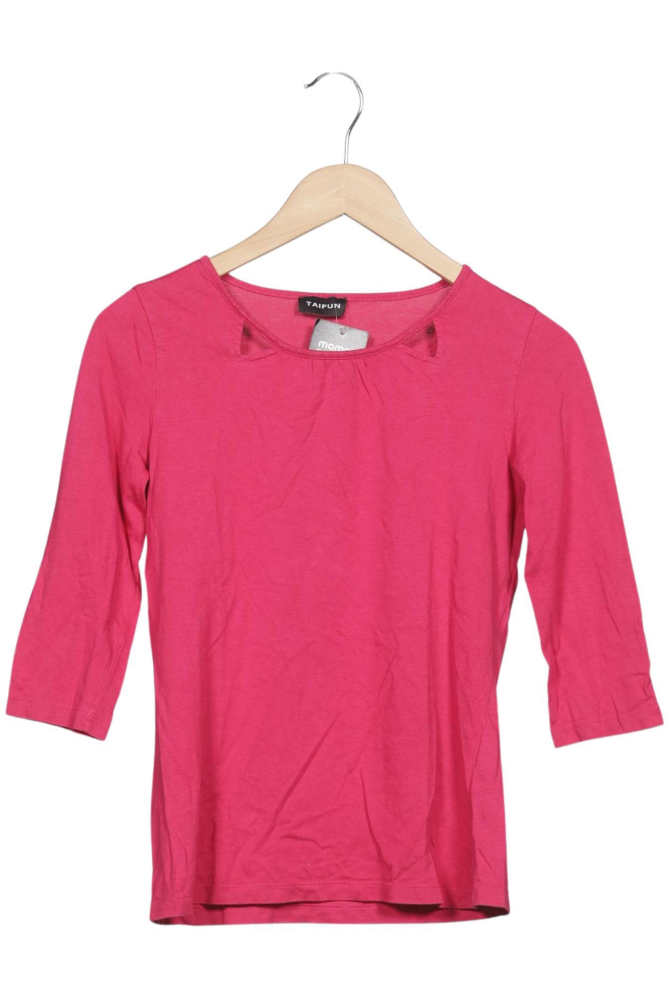 

Taifun Damen Langarmshirt, pink, Gr. 36