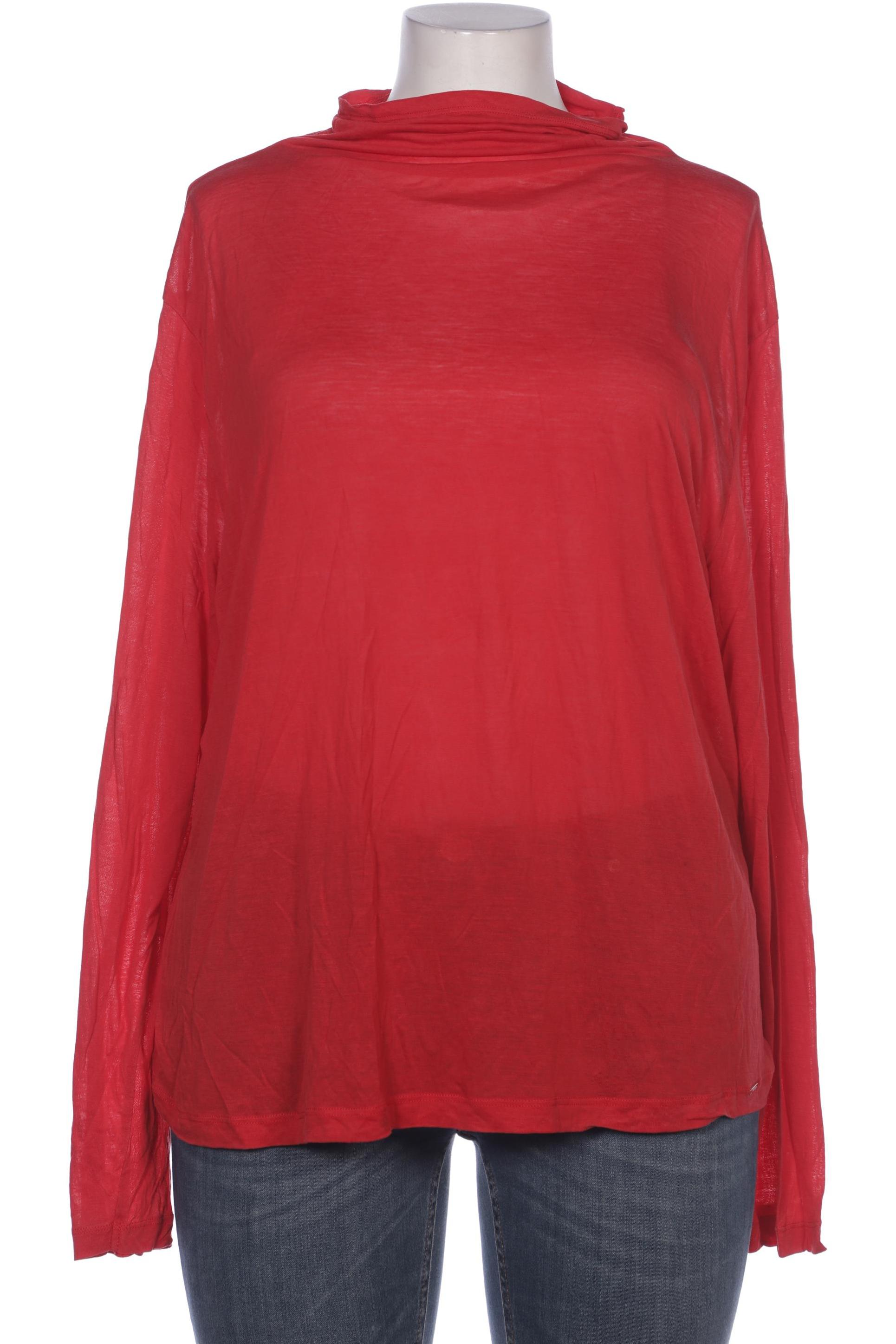 

Taifun Damen Langarmshirt, rot, Gr. 48