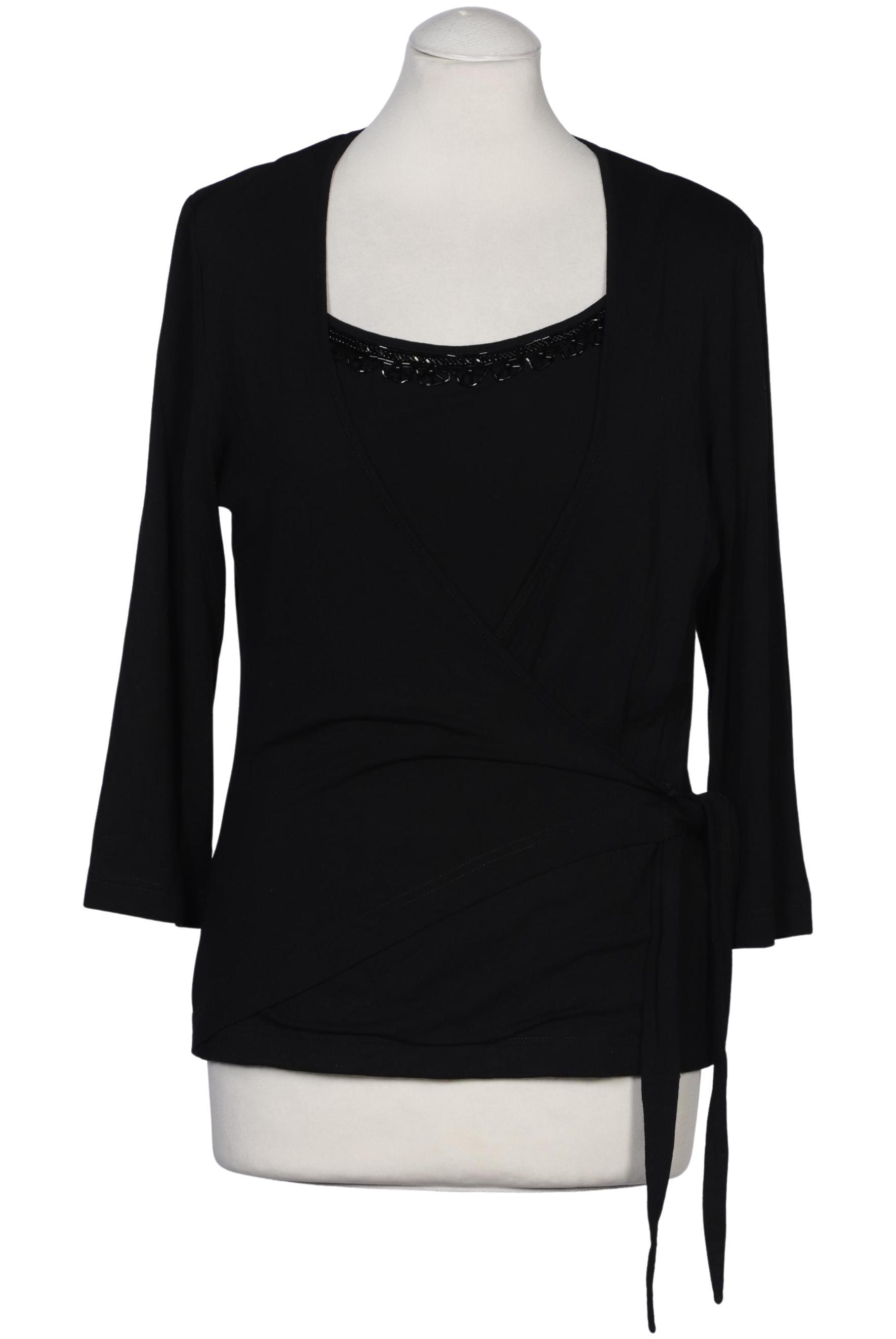 

Taifun Damen Langarmshirt, schwarz, Gr. 40