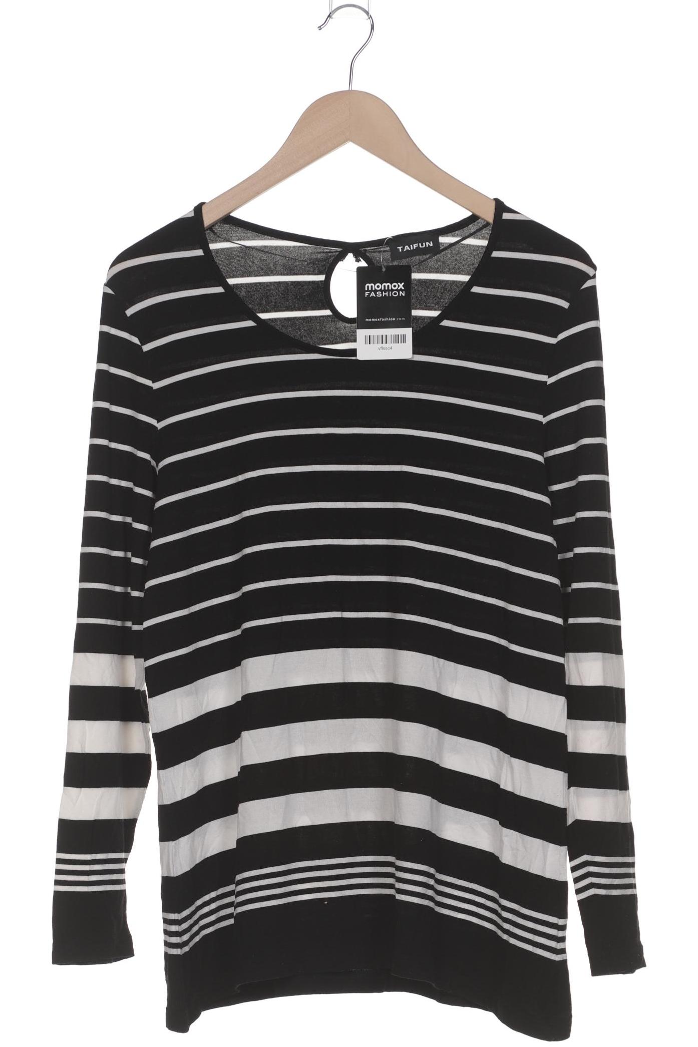 

Taifun Damen Langarmshirt, schwarz, Gr. 44