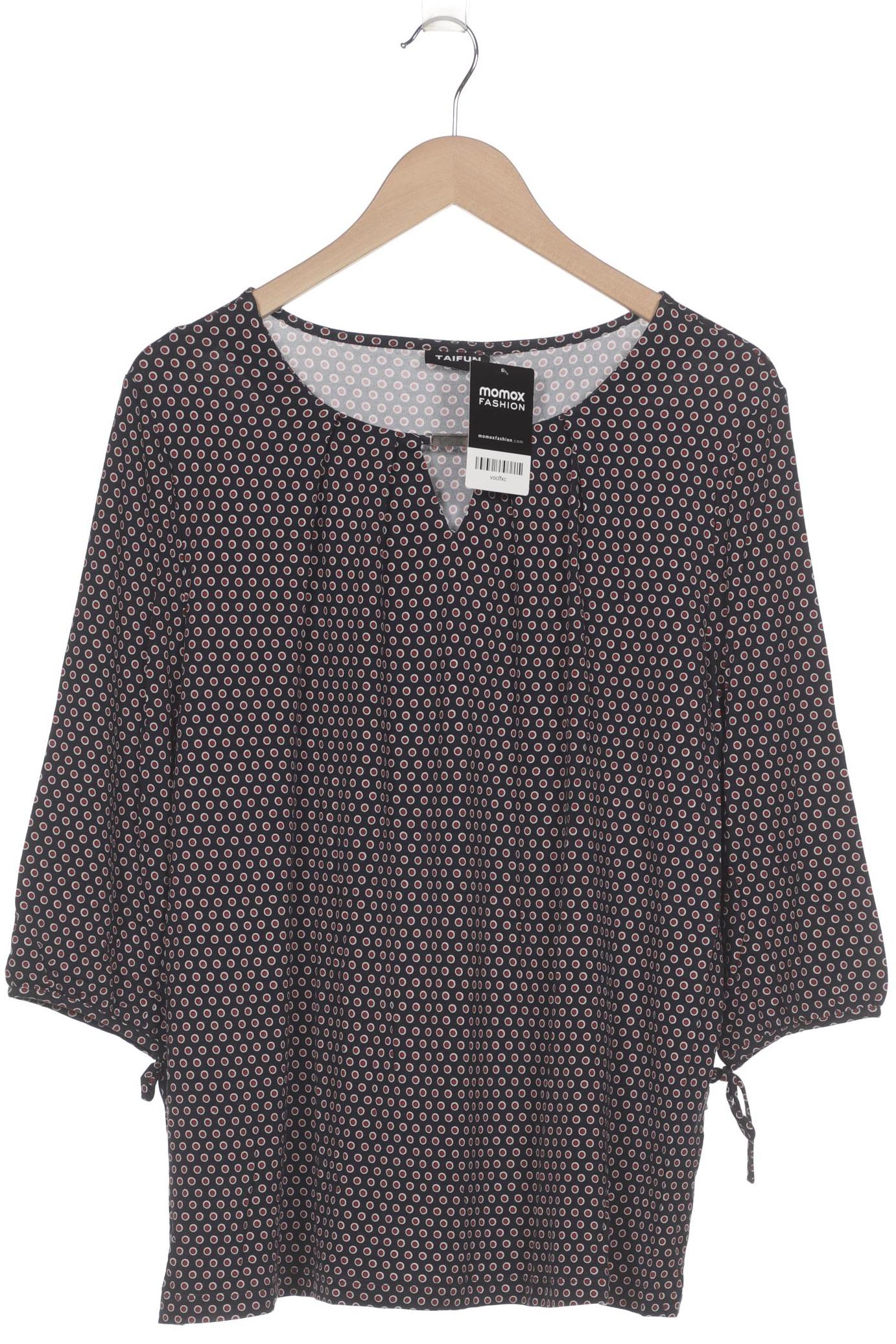 

Taifun Damen Langarmshirt, marineblau, Gr. 44