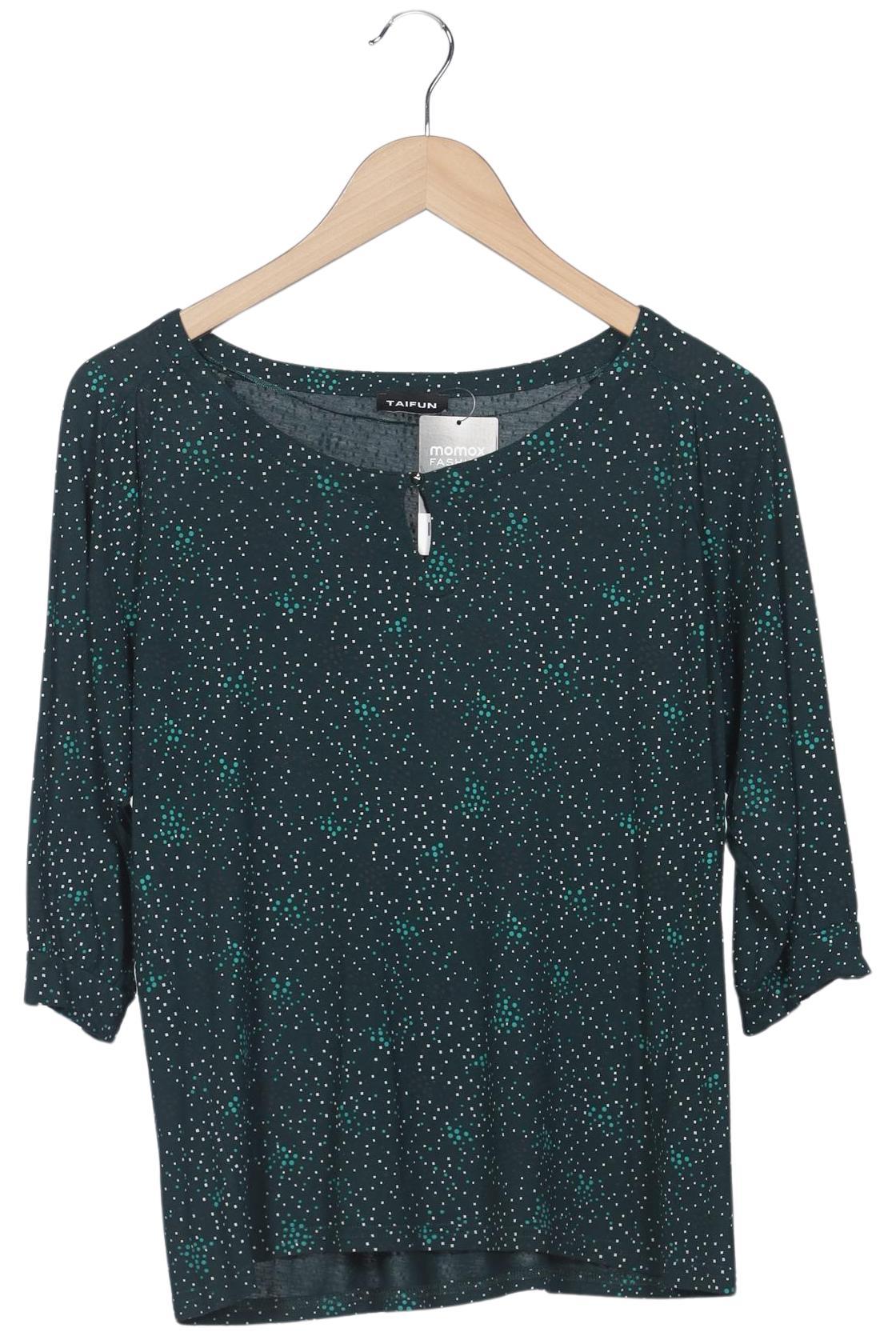 

Taifun Damen Langarmshirt, grün, Gr. 38