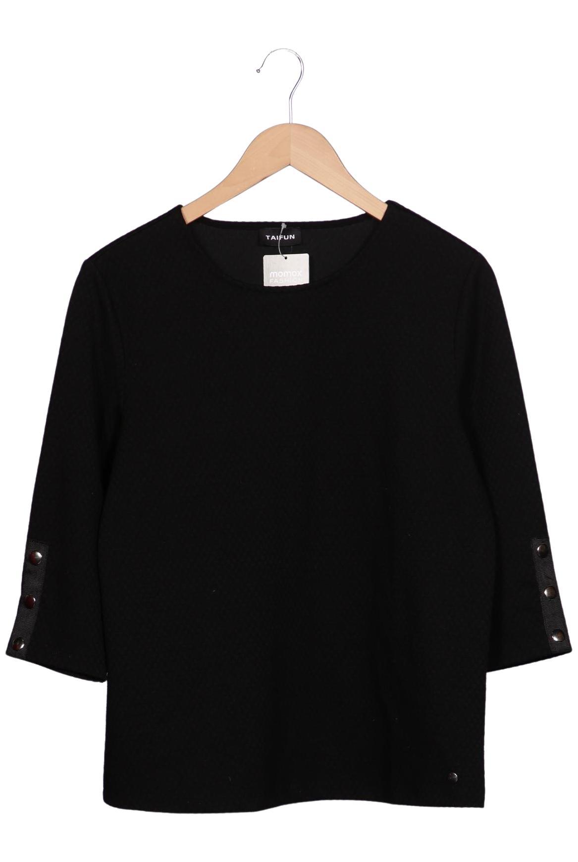 

Taifun Damen Langarmshirt, schwarz, Gr. 42