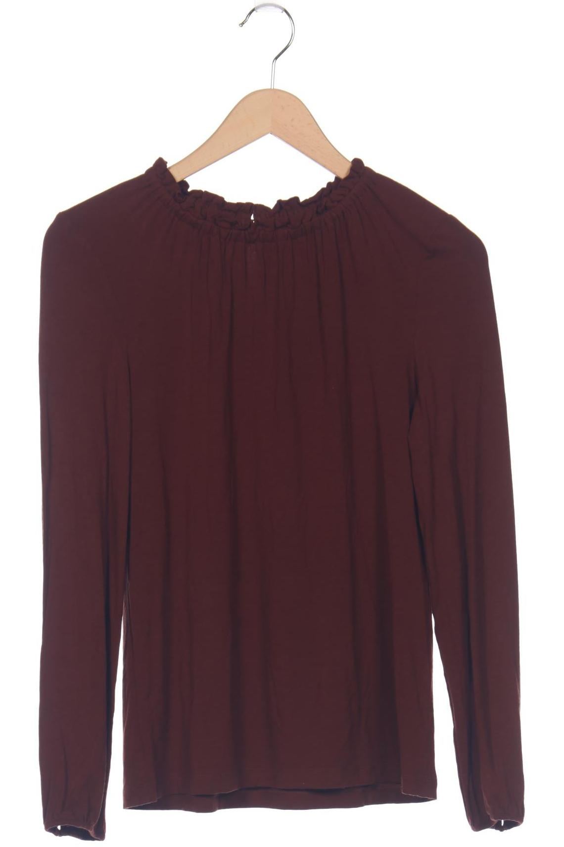 

Taifun Damen Langarmshirt, braun, Gr. 38