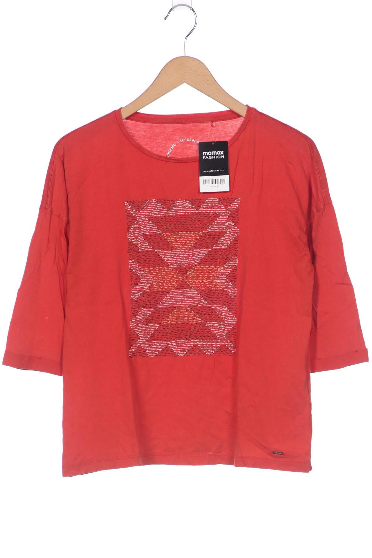 

Taifun Damen Langarmshirt, rot, Gr. 38