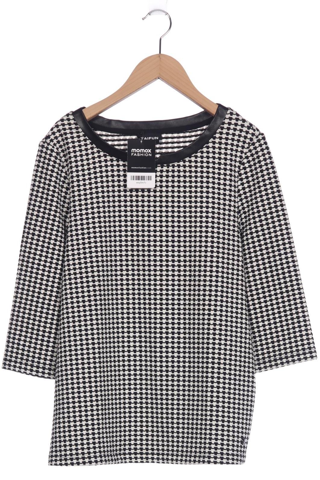 

Taifun Damen Langarmshirt, schwarz, Gr. 42