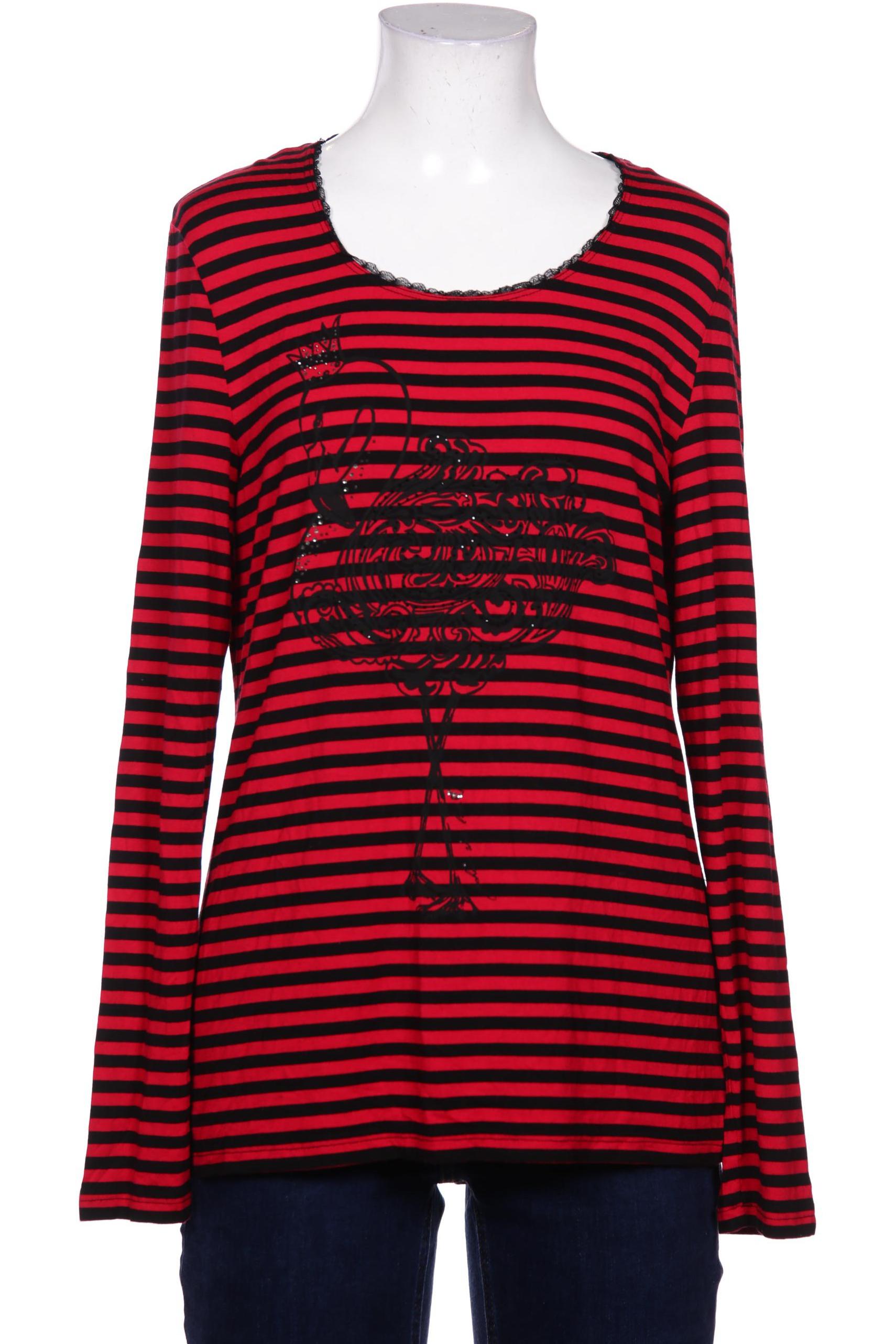 

Taifun Damen Langarmshirt, rot, Gr. 40
