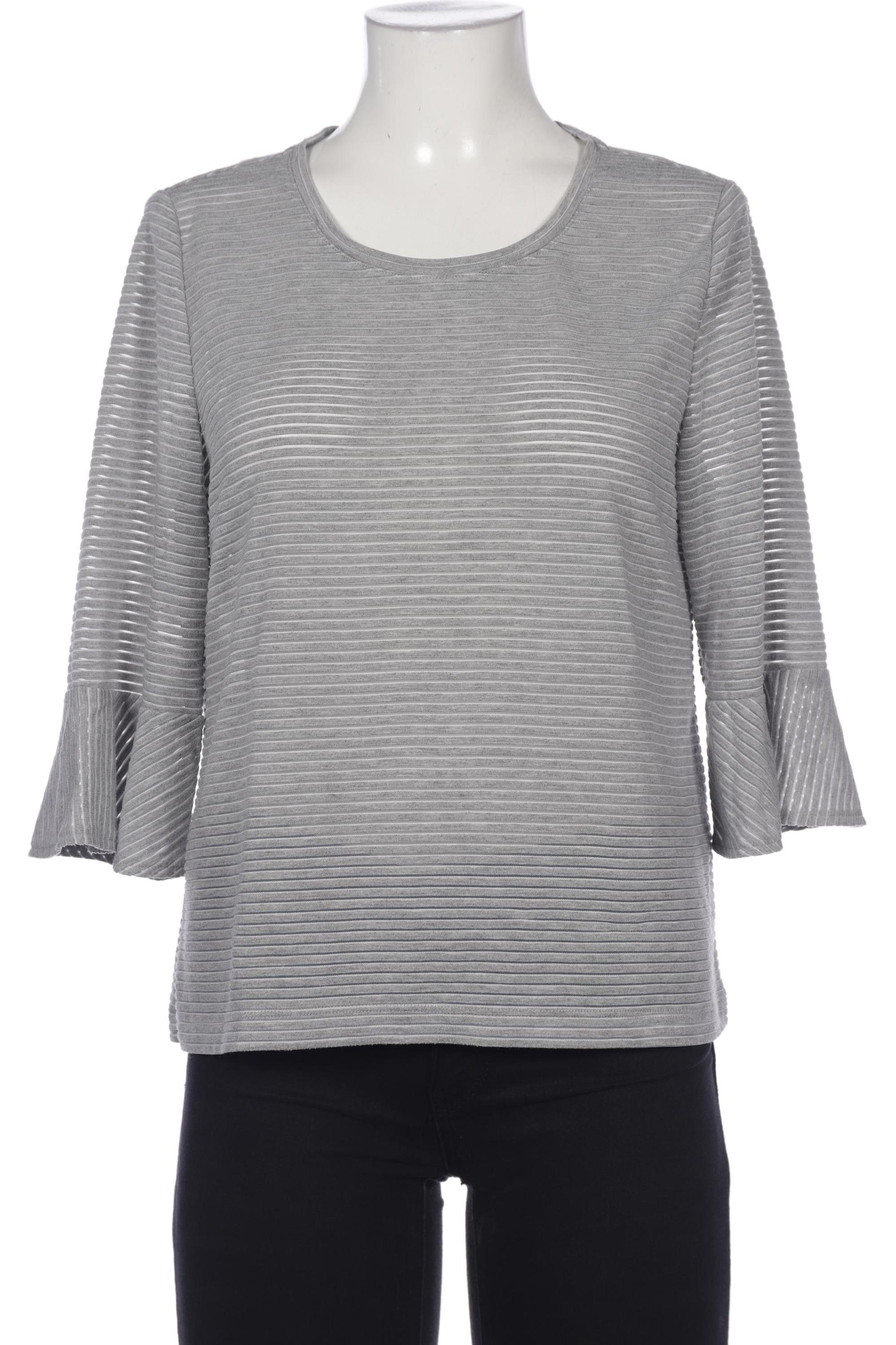 

Taifun Damen Langarmshirt, grau, Gr. 40