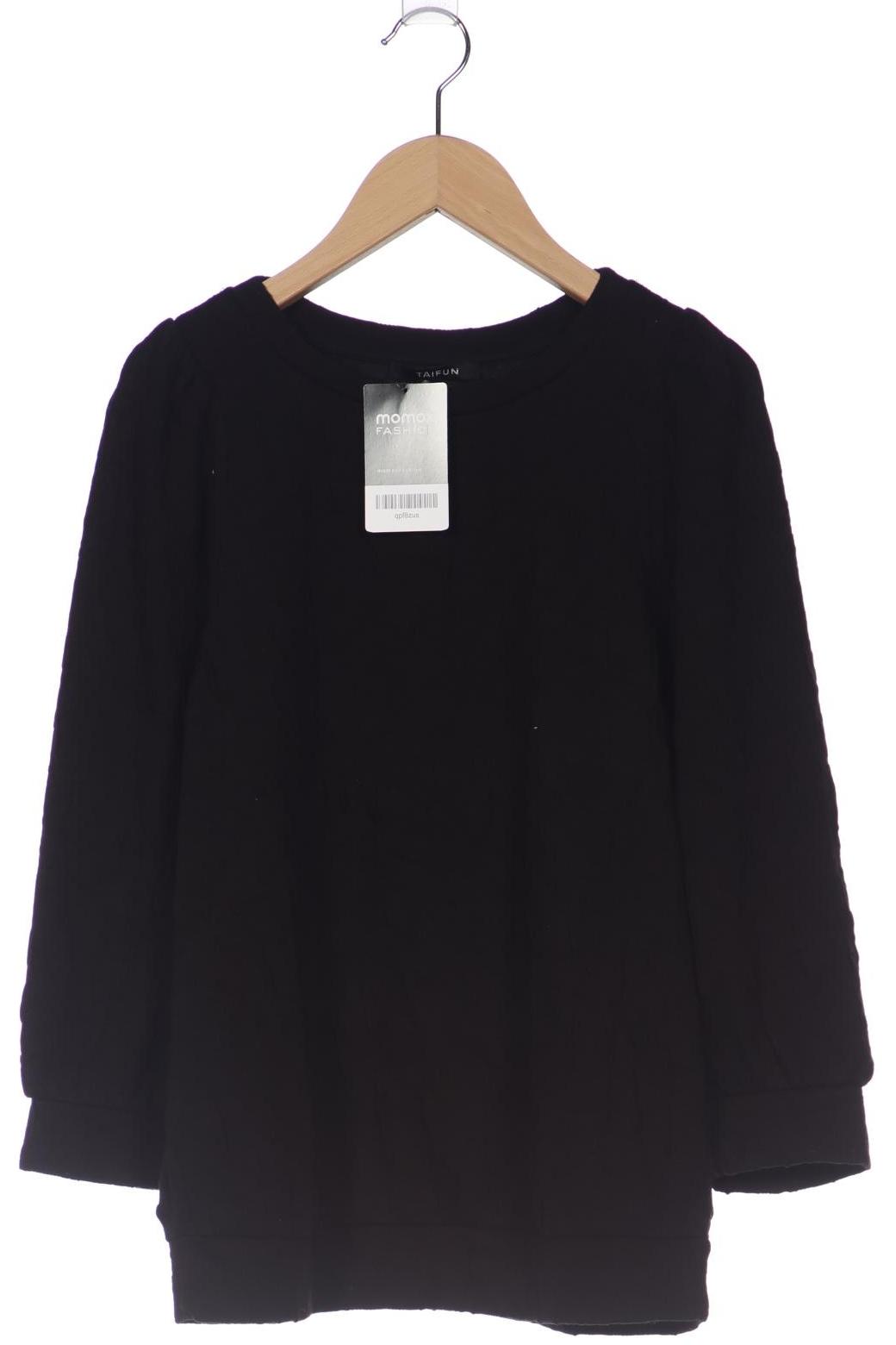 

Taifun Damen Langarmshirt, schwarz, Gr. 42
