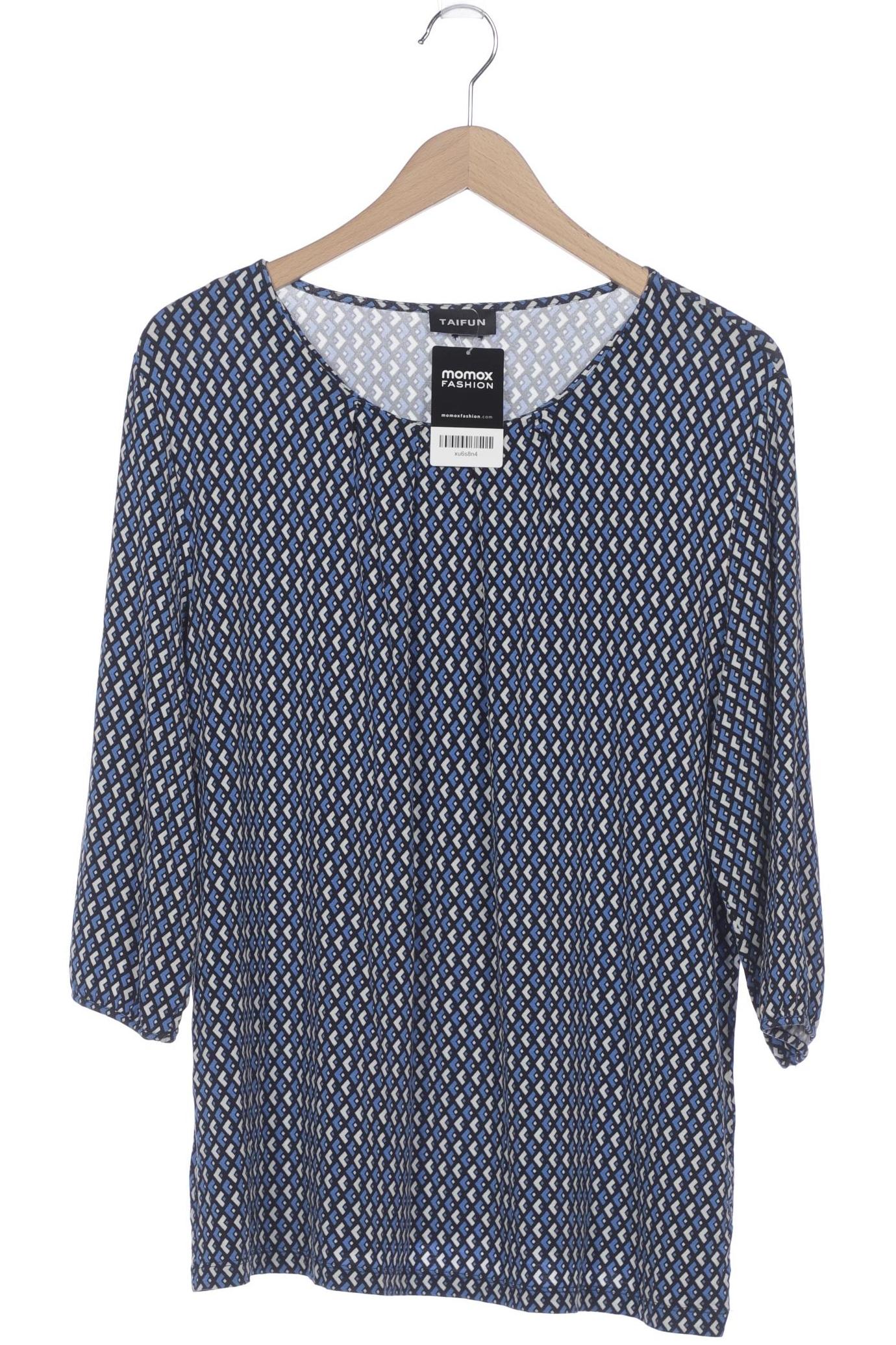 

Taifun Damen Langarmshirt, marineblau, Gr. 44