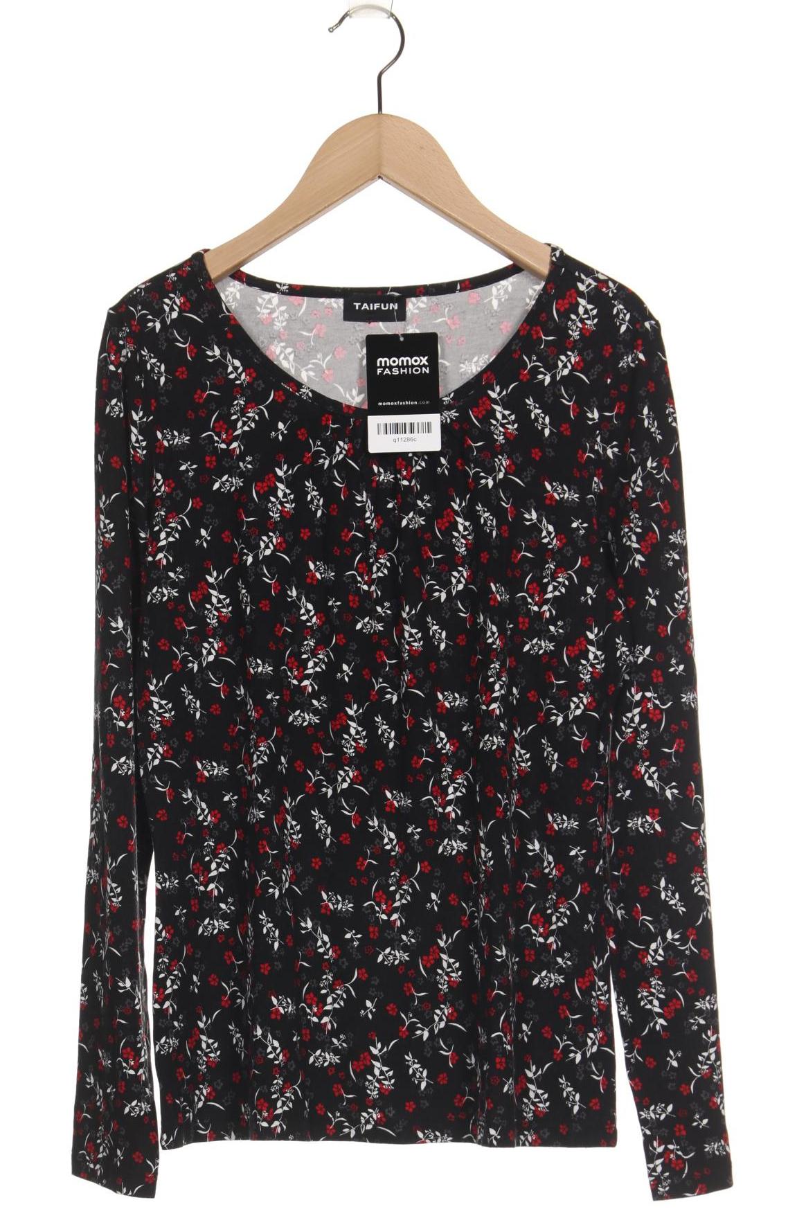 

Taifun Damen Langarmshirt, schwarz, Gr. 38