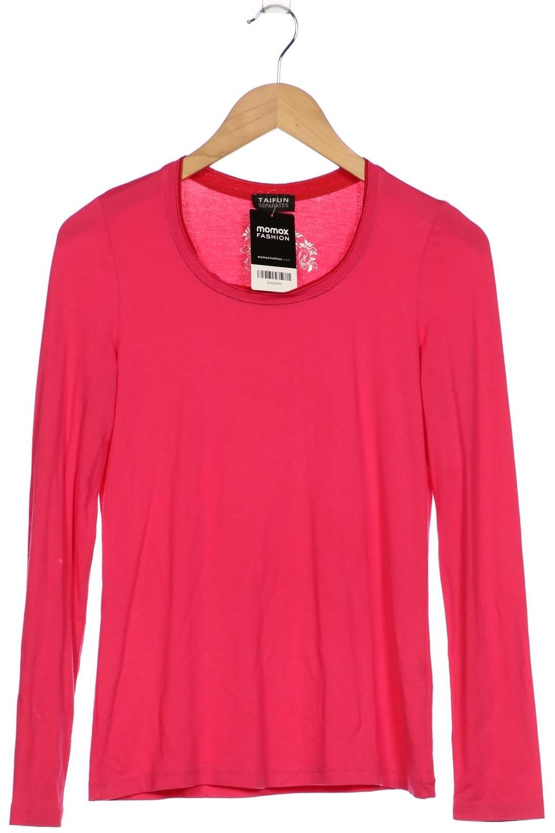 

Taifun Damen Langarmshirt, pink, Gr. 36
