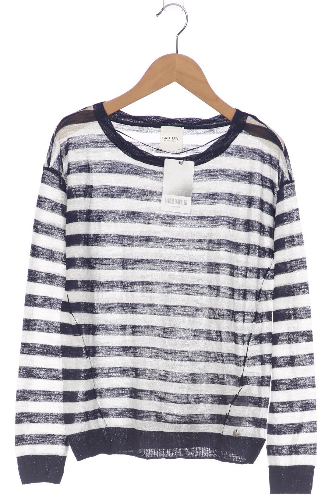 

Taifun Damen Langarmshirt, marineblau, Gr. 36