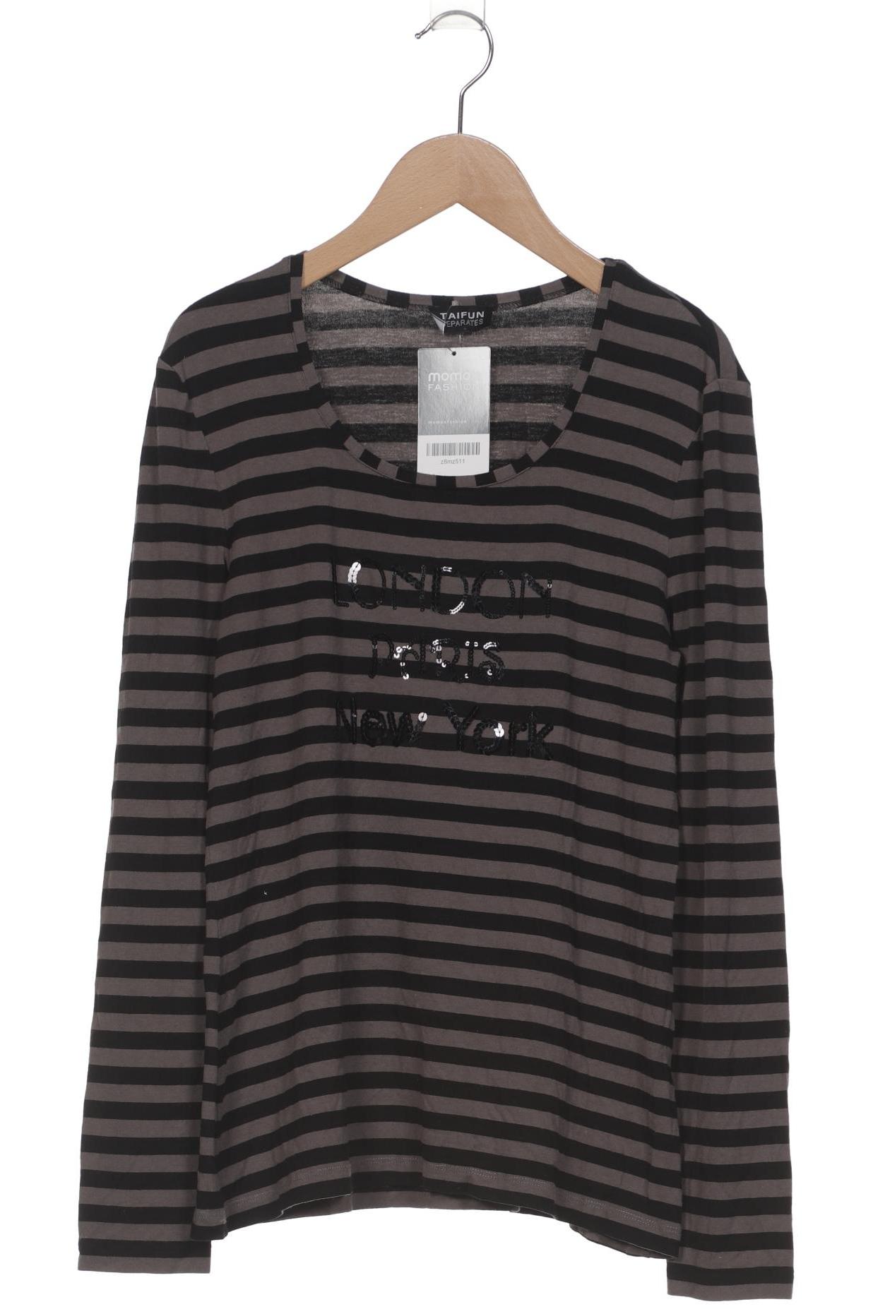 

Taifun Damen Langarmshirt, schwarz, Gr. 40