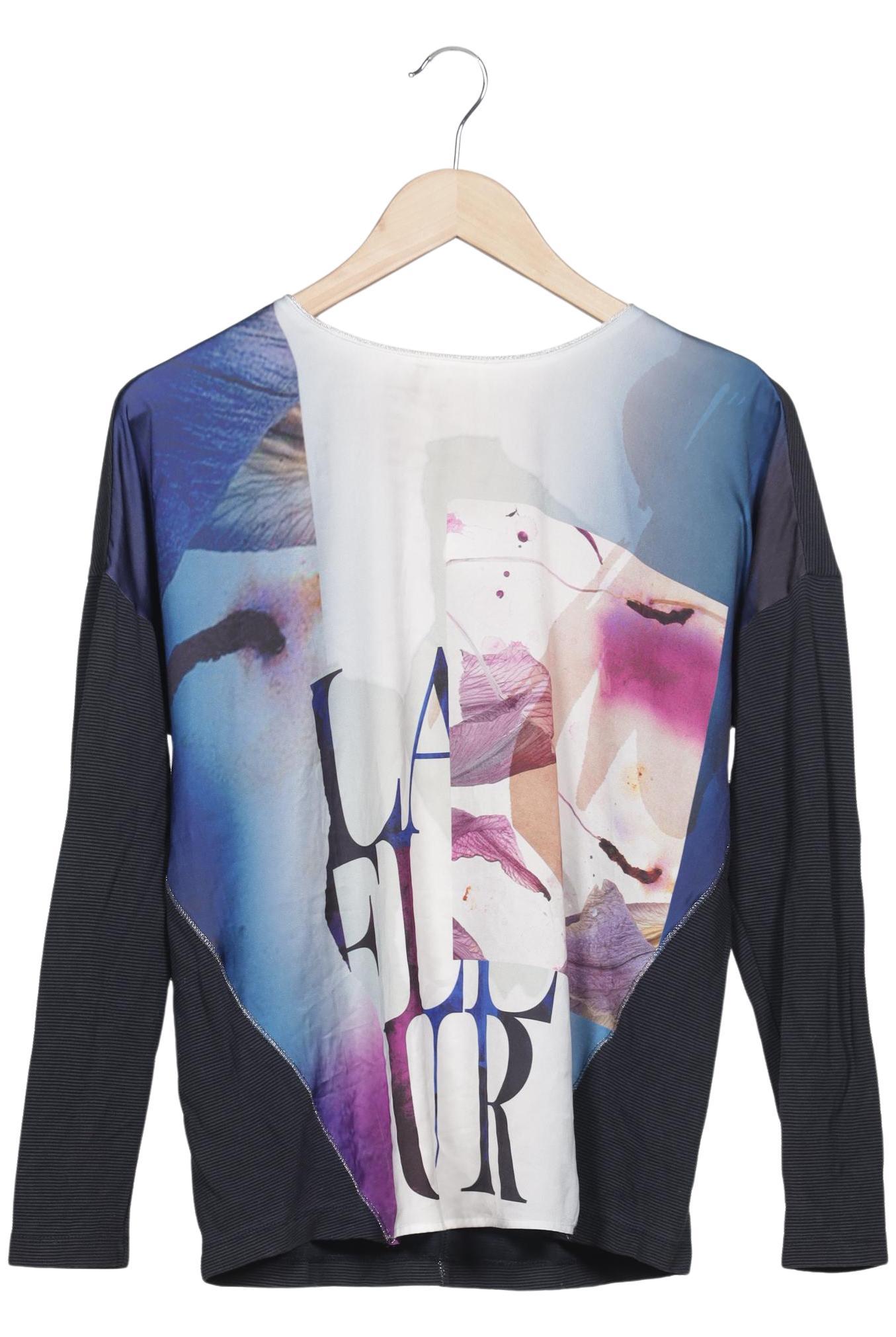 

Taifun Damen Langarmshirt, marineblau, Gr. 38