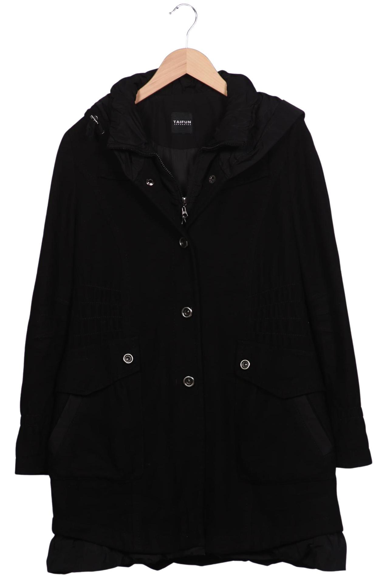 

Taifun Damen Mantel, schwarz, Gr. 38