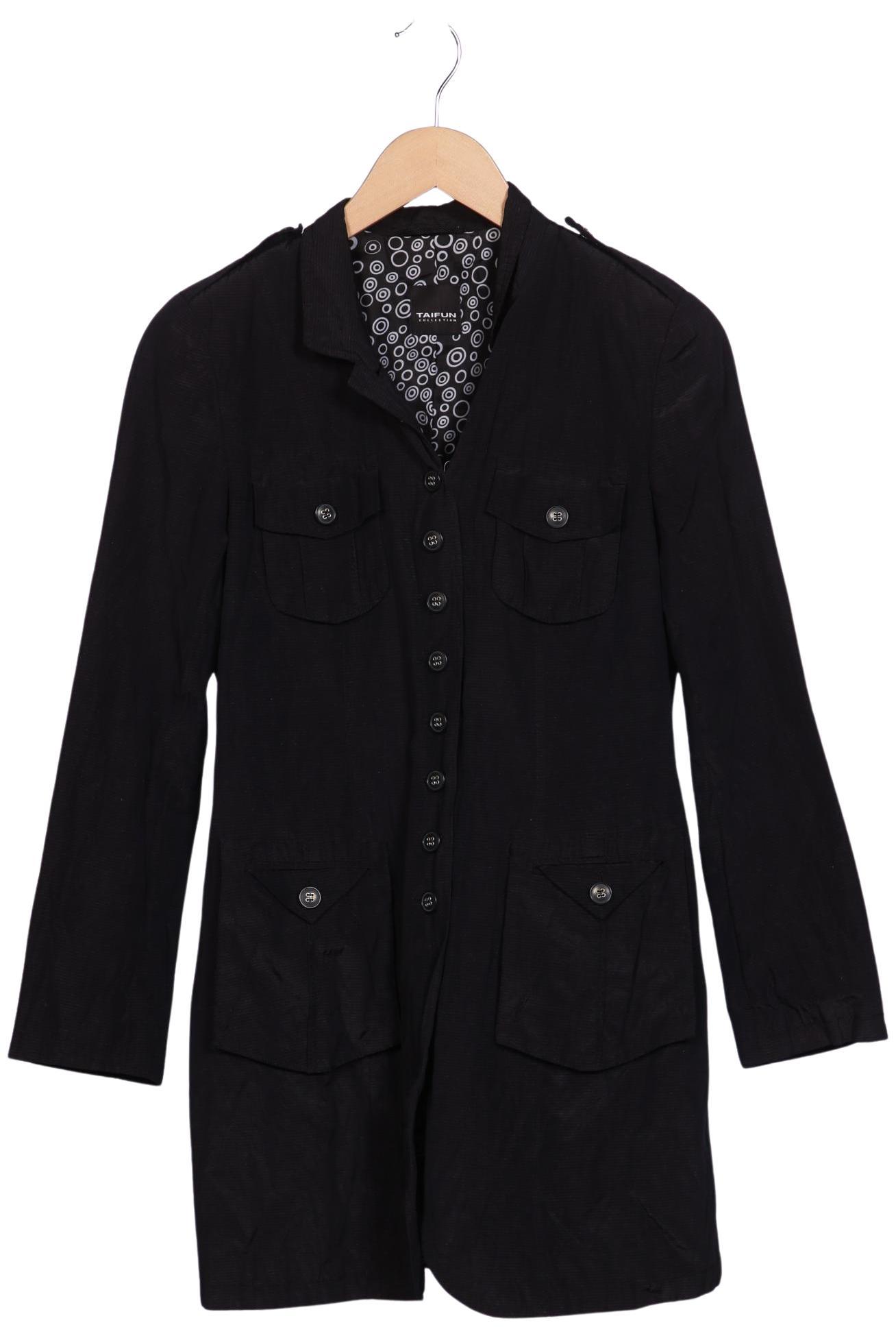 

Taifun Damen Mantel, schwarz, Gr. 38