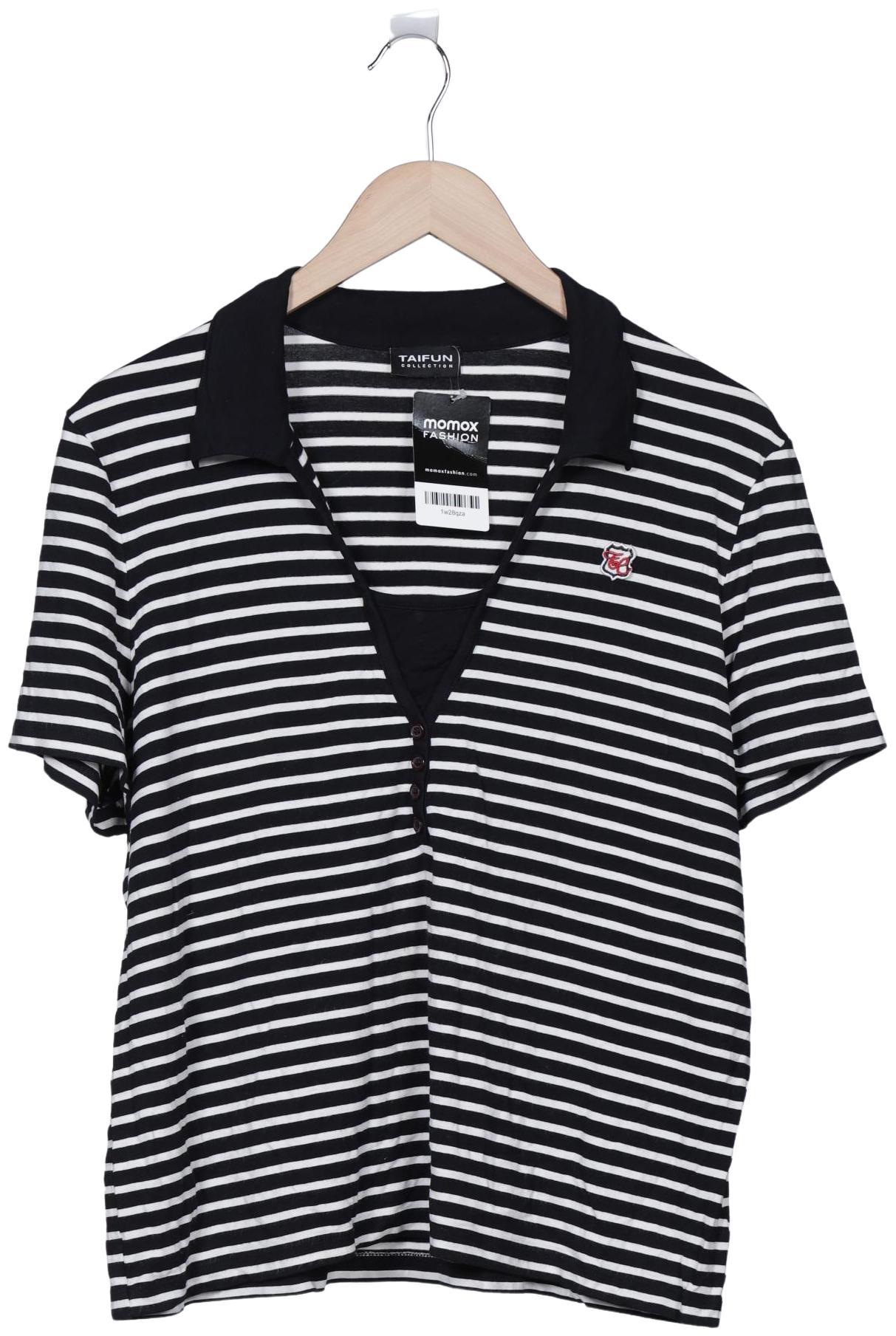 

Taifun Damen Poloshirt, mehrfarbig, Gr. 50