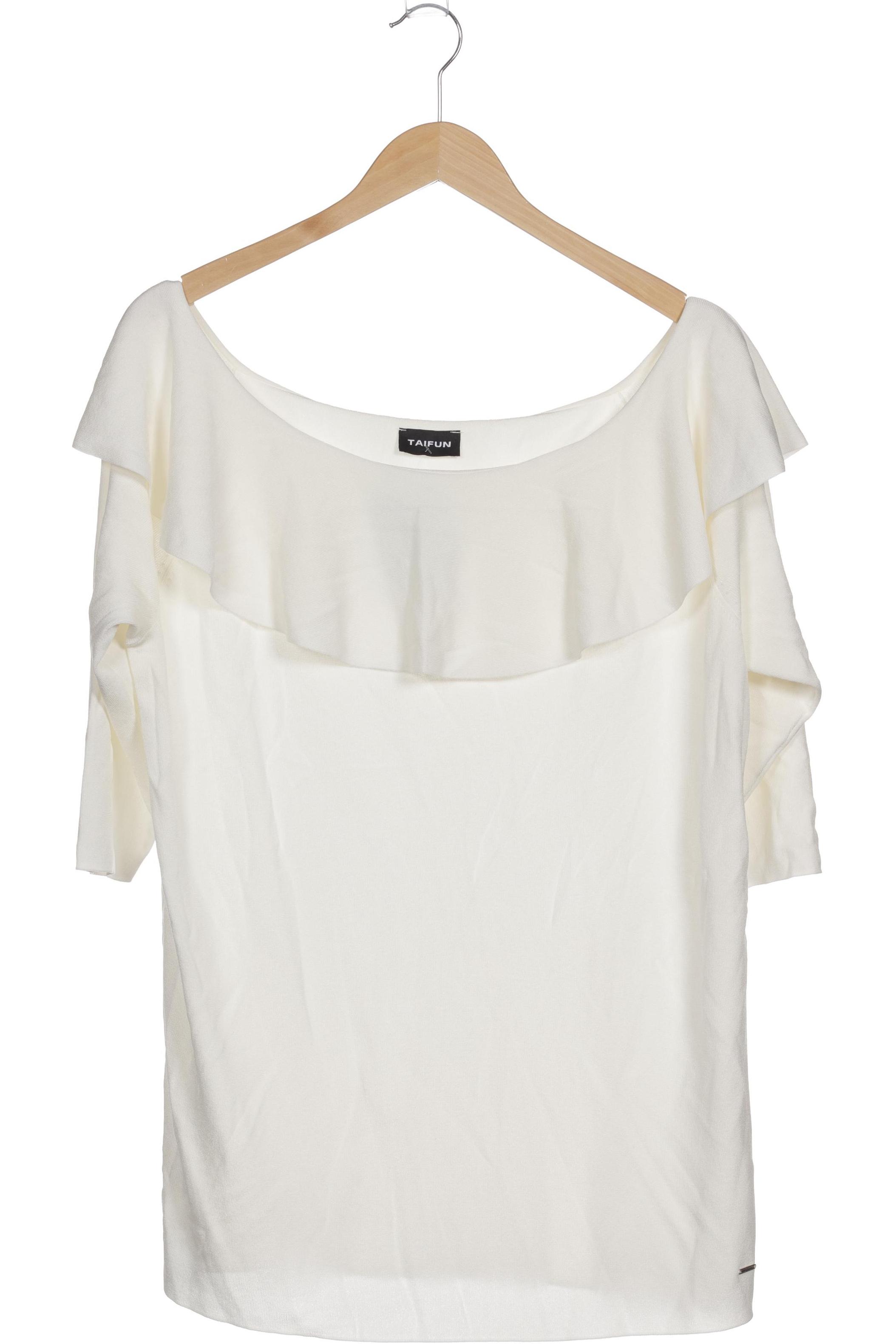 

Taifun Damen Pullover, weiß, Gr. 46