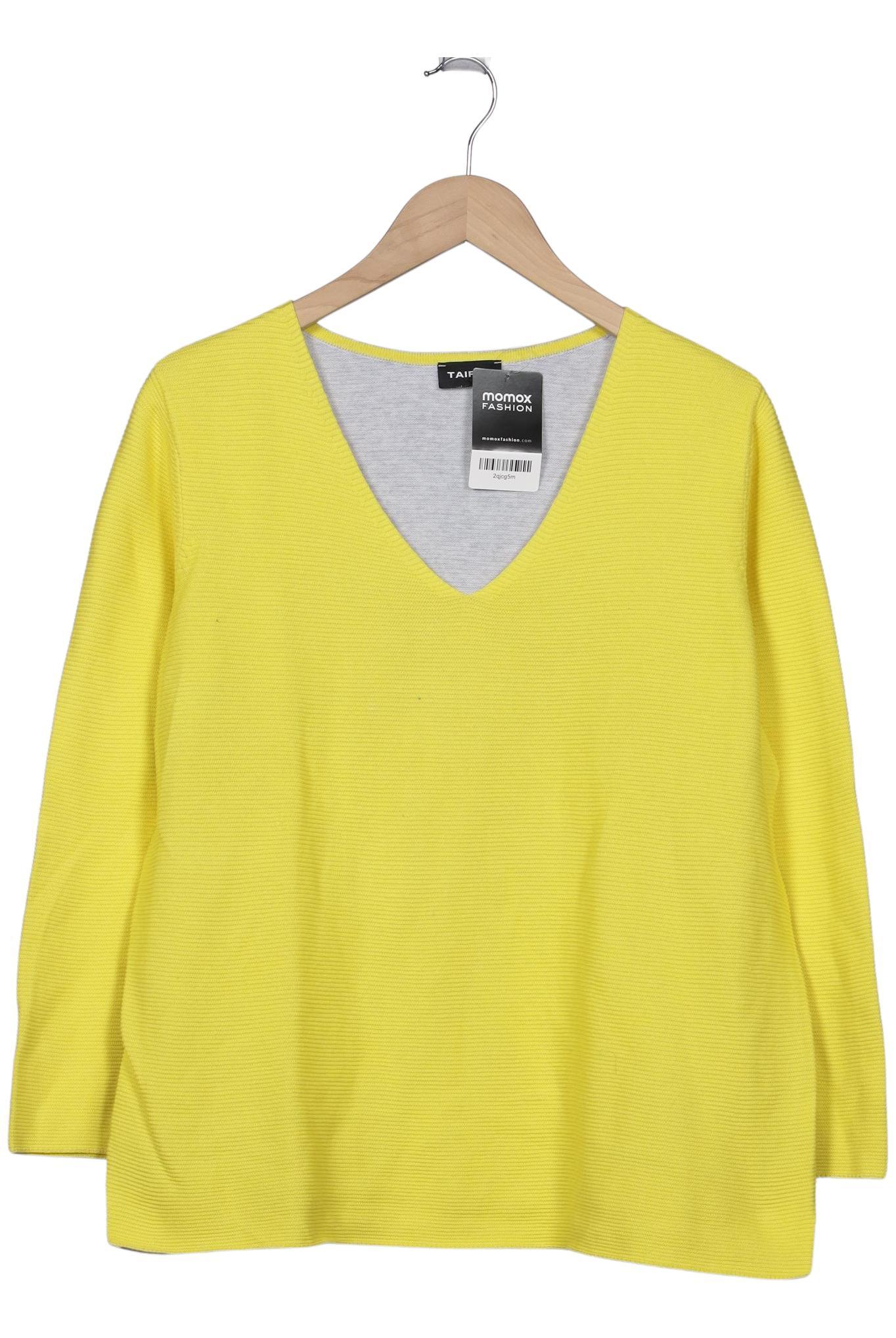 

Taifun Damen Pullover, gelb, Gr. 48
