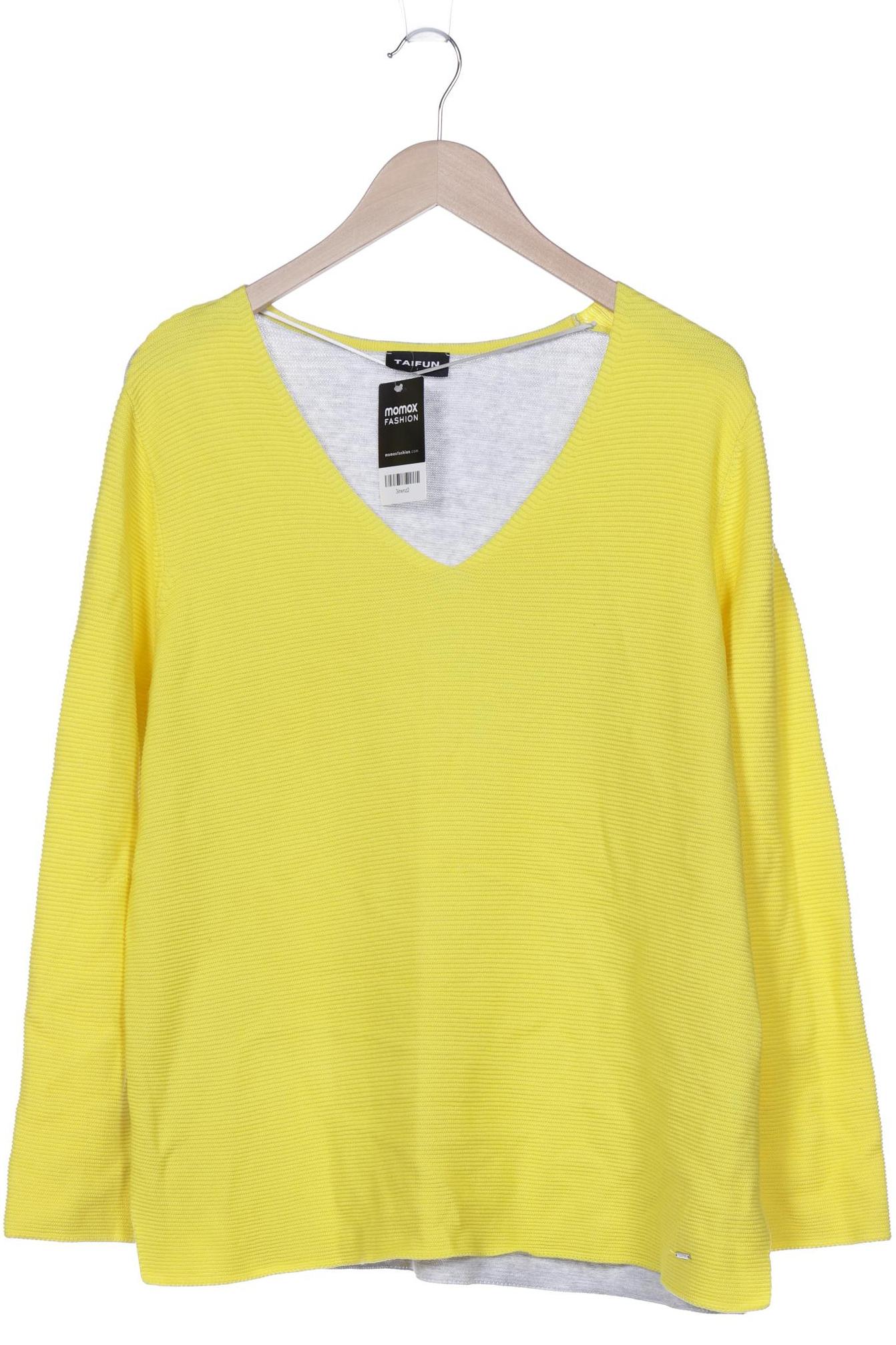 

Taifun Damen Pullover, gelb, Gr. 42