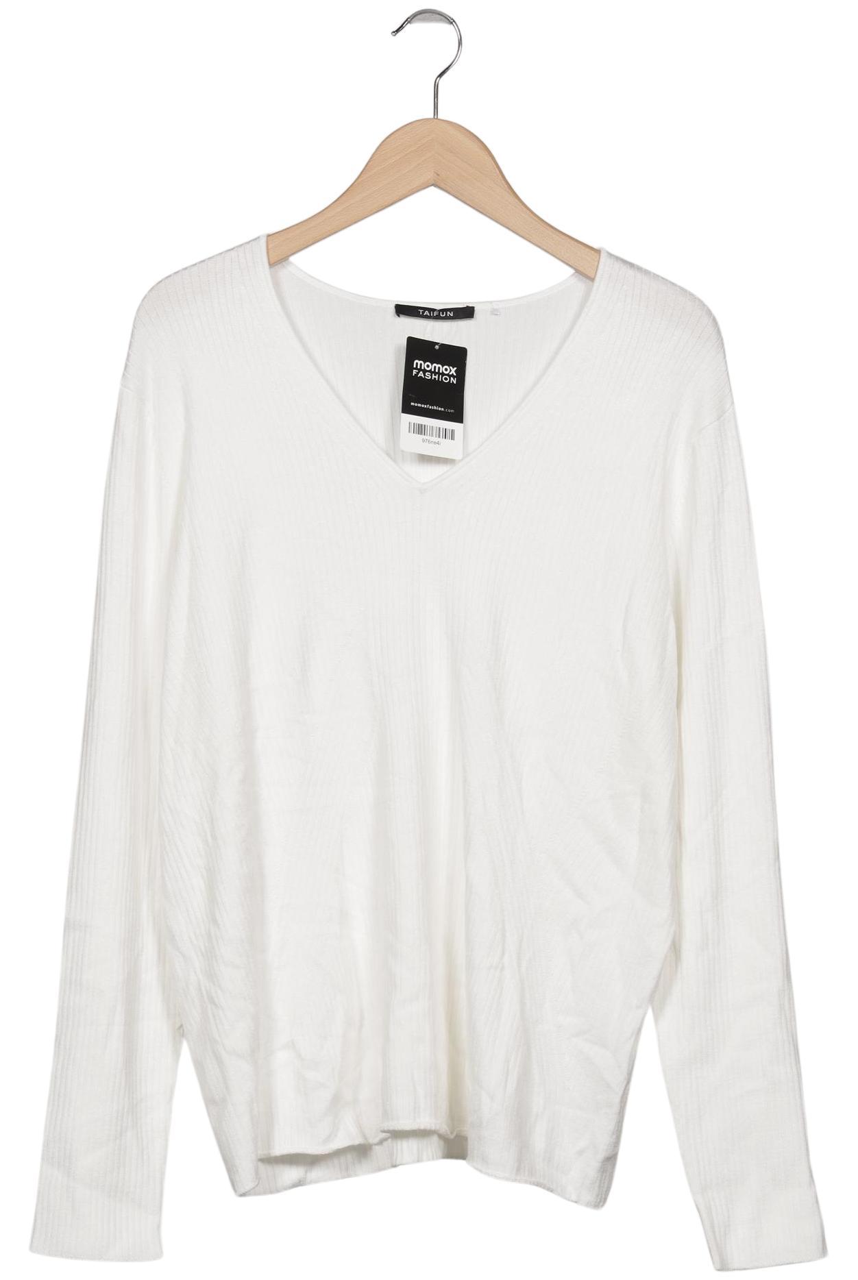 

Taifun Damen Pullover, weiß, Gr. 46
