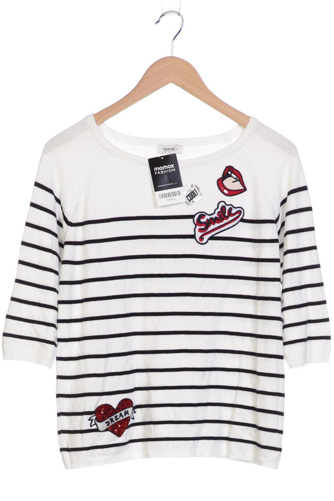

Taifun Damen Pullover, weiß, Gr. 42