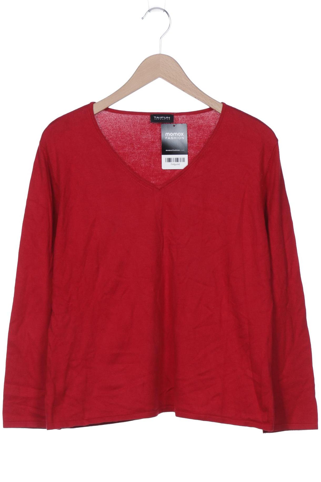 

Taifun Damen Pullover, rot, Gr. 44