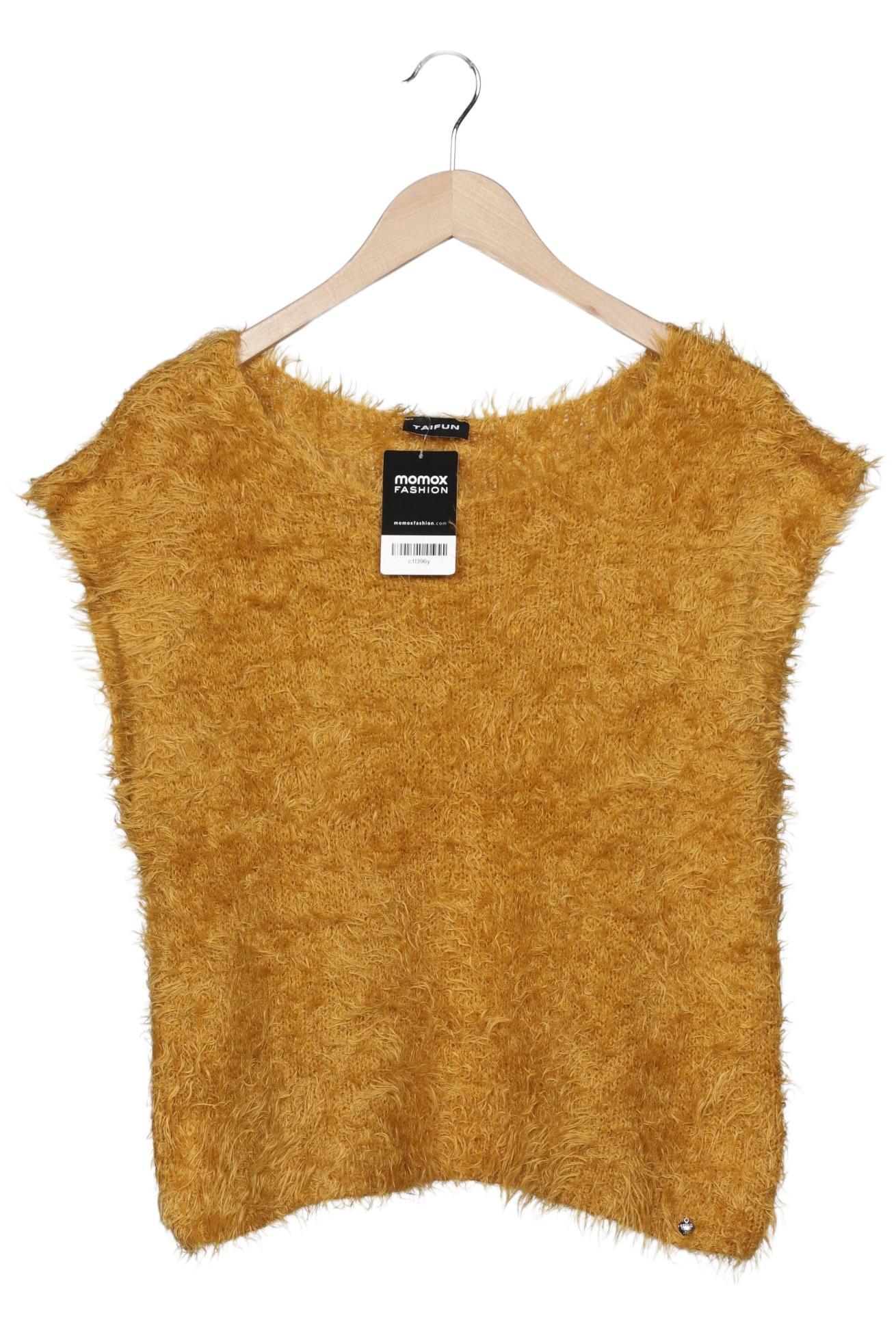 

Taifun Damen Pullover, gelb, Gr. 38