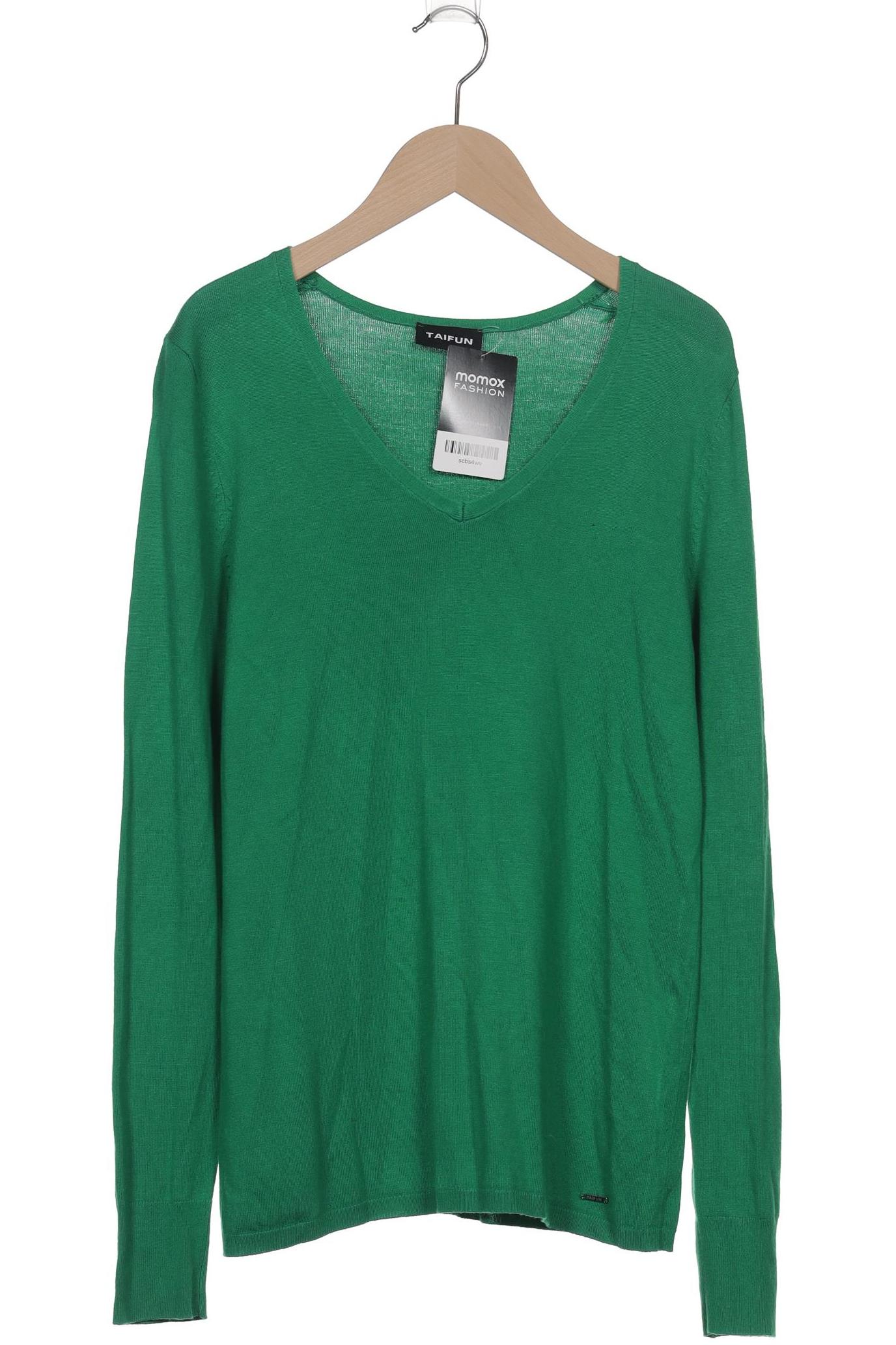 

Taifun Damen Pullover, grün, Gr. 38