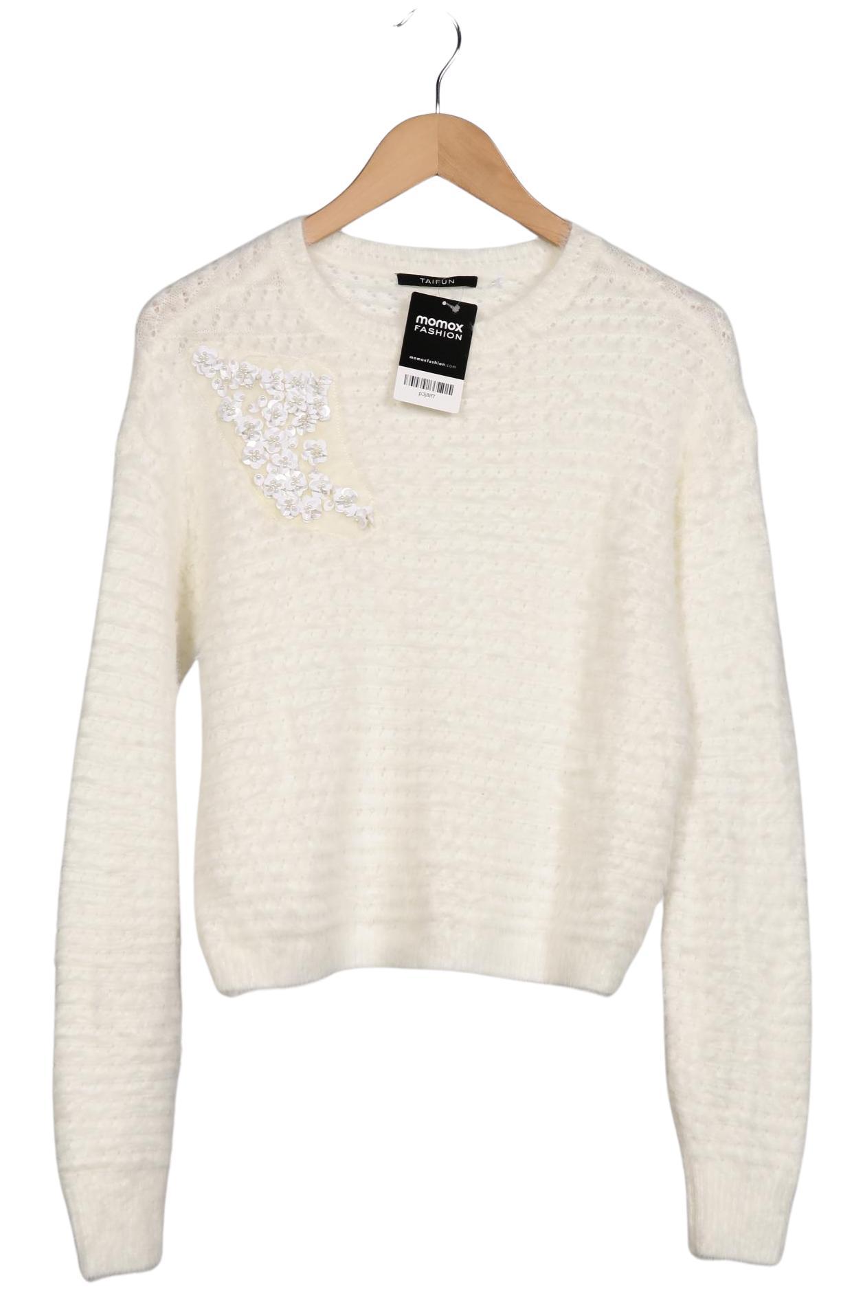 

Taifun Damen Pullover, weiß, Gr. 38
