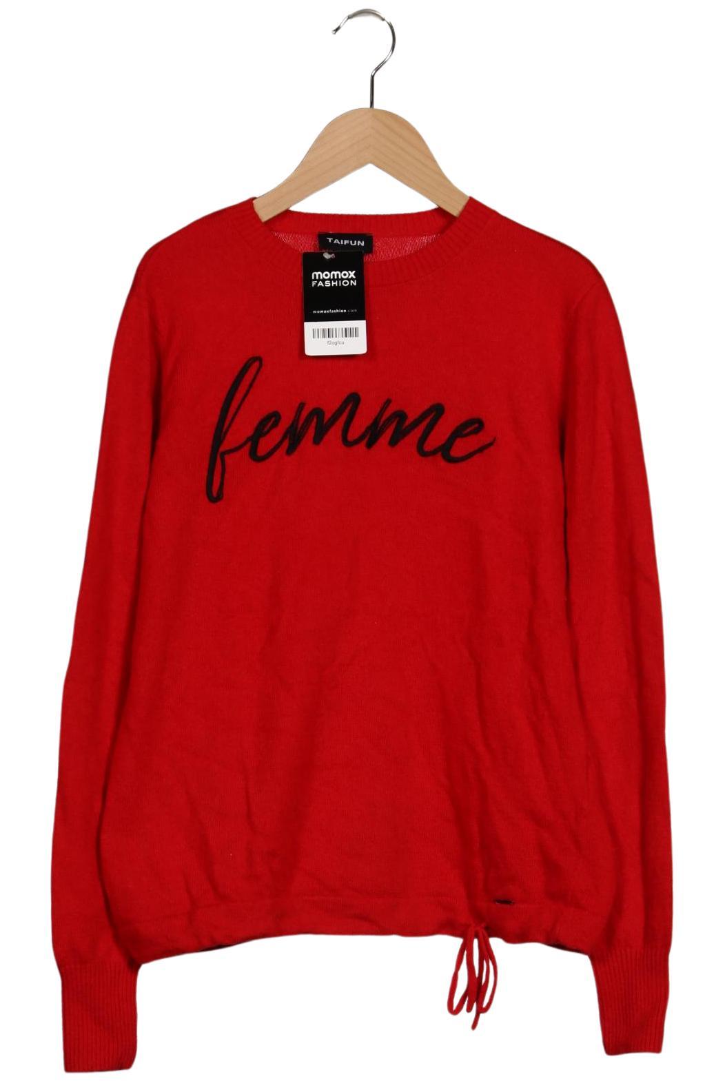 

Taifun Damen Pullover, rot, Gr. 42