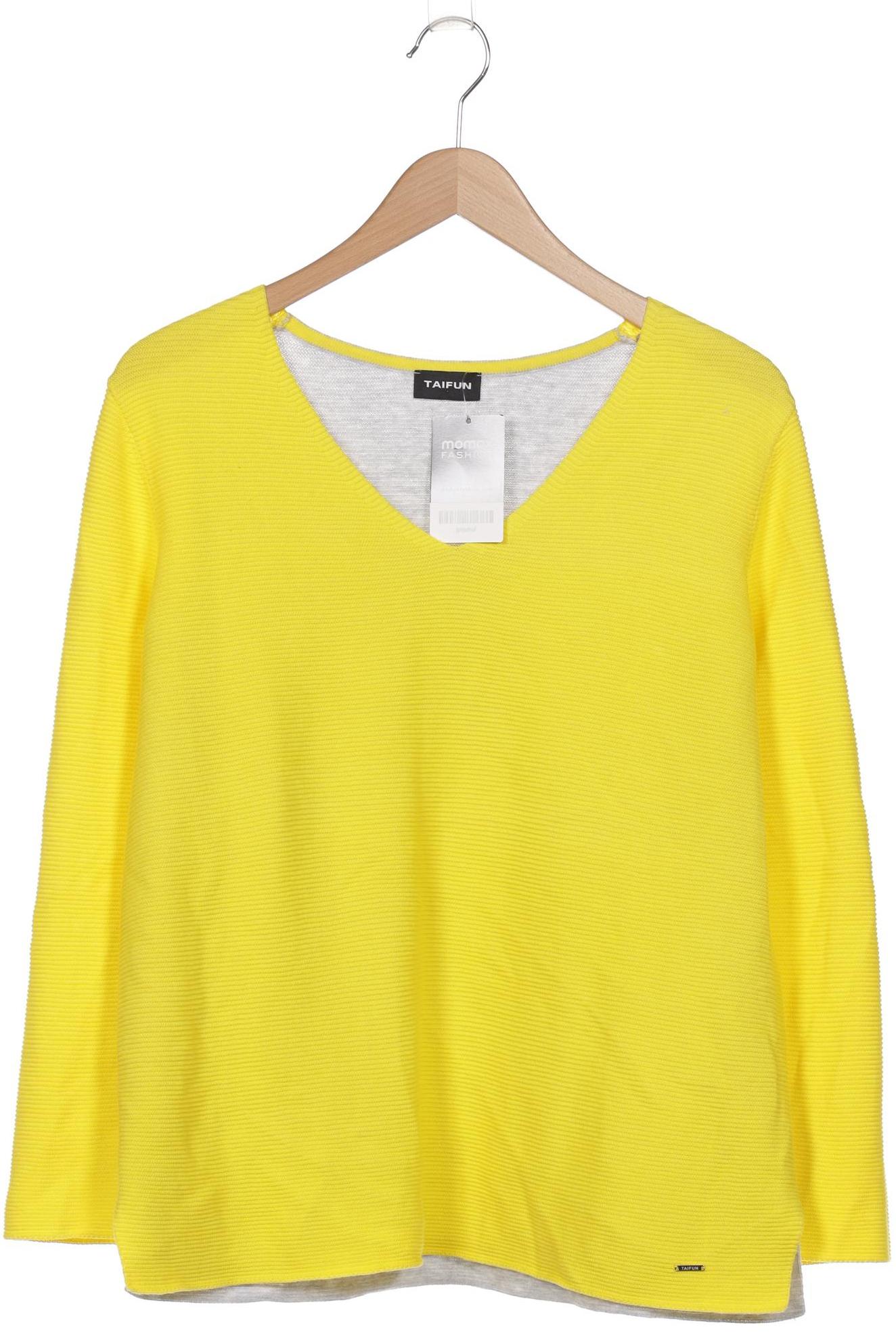 

Taifun Damen Pullover, gelb, Gr. 42