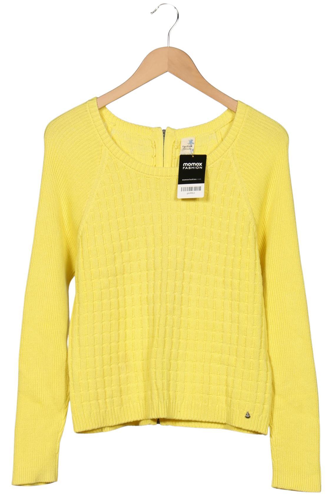 

Taifun Damen Pullover, gelb, Gr. 38