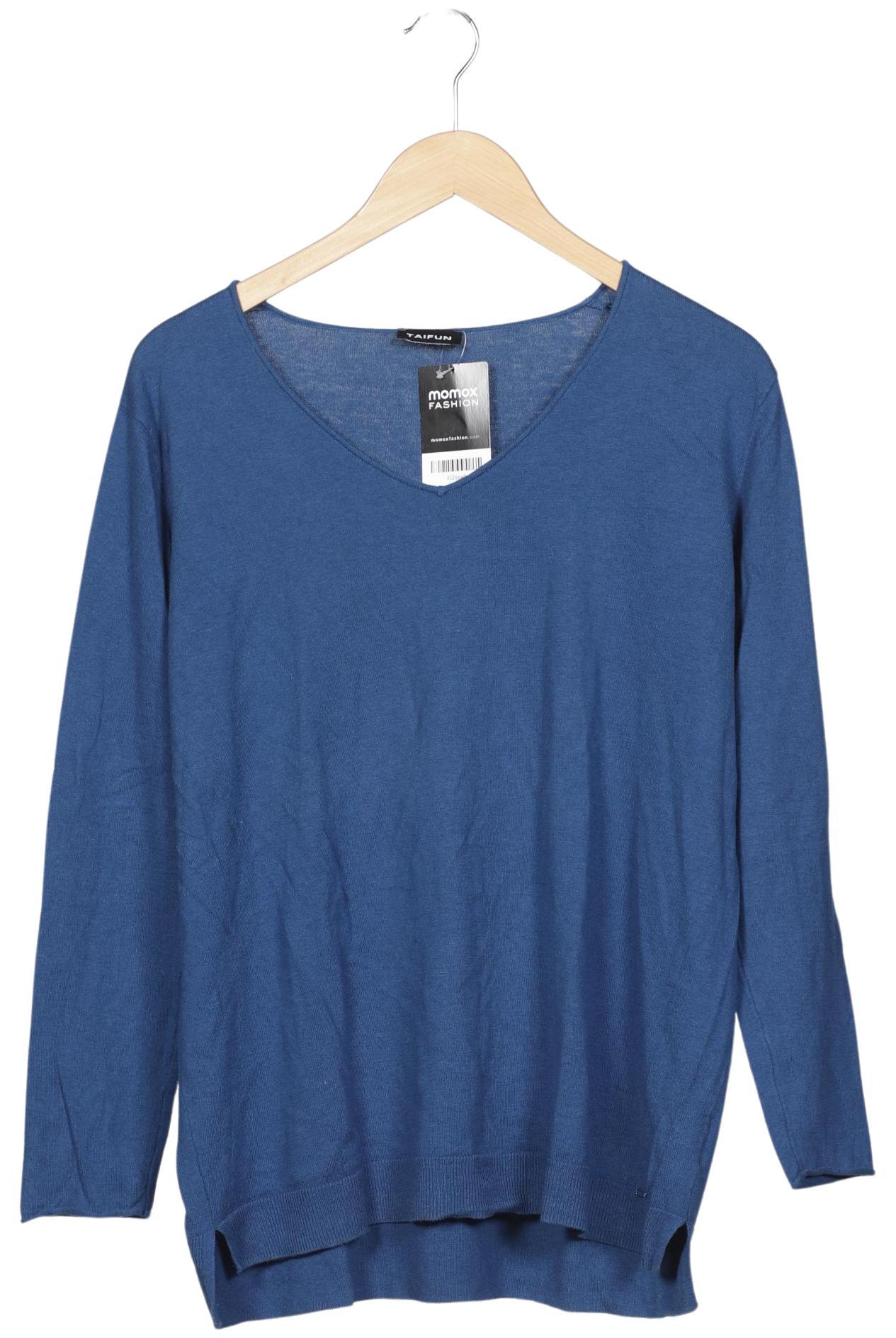 

Taifun Damen Pullover, blau, Gr. 44