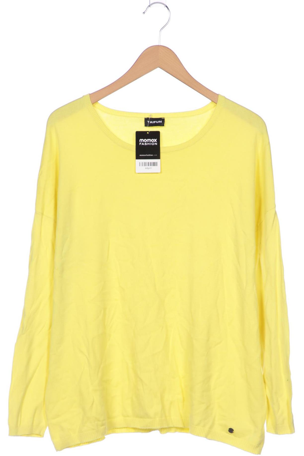 

Taifun Damen Pullover, gelb, Gr. 42