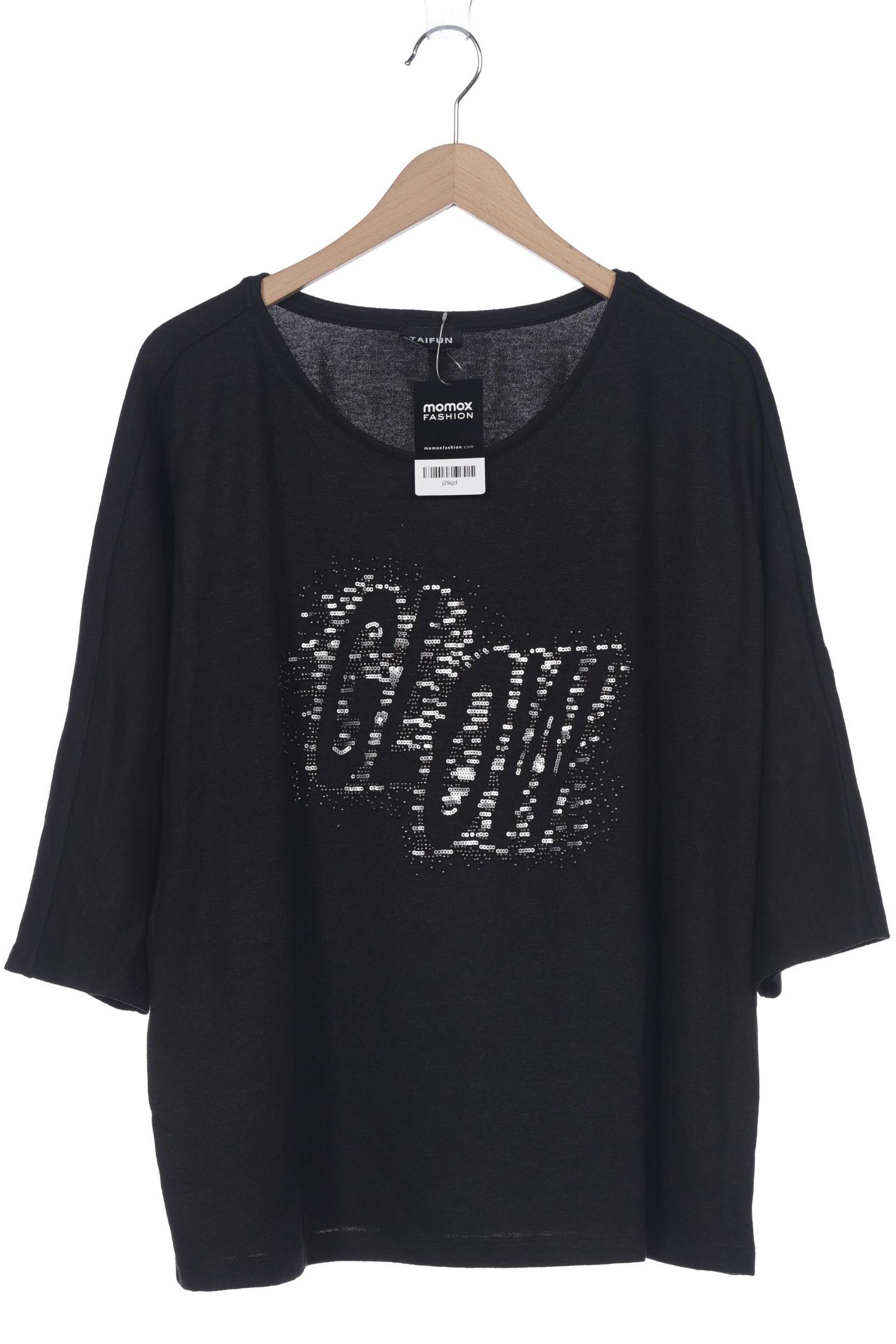 

Taifun Damen Pullover, schwarz, Gr. 48