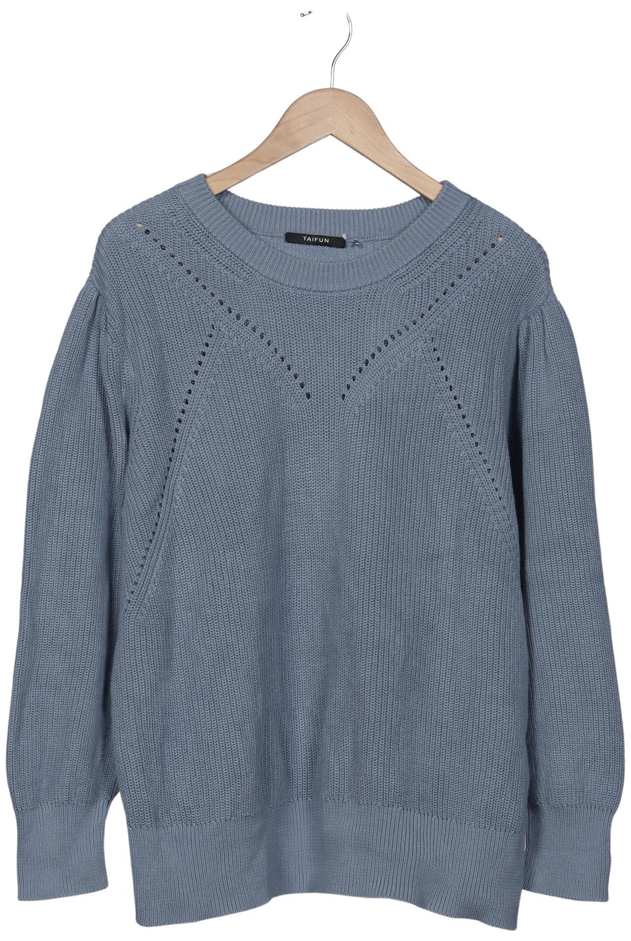 

Taifun Damen Pullover, blau, Gr. 46