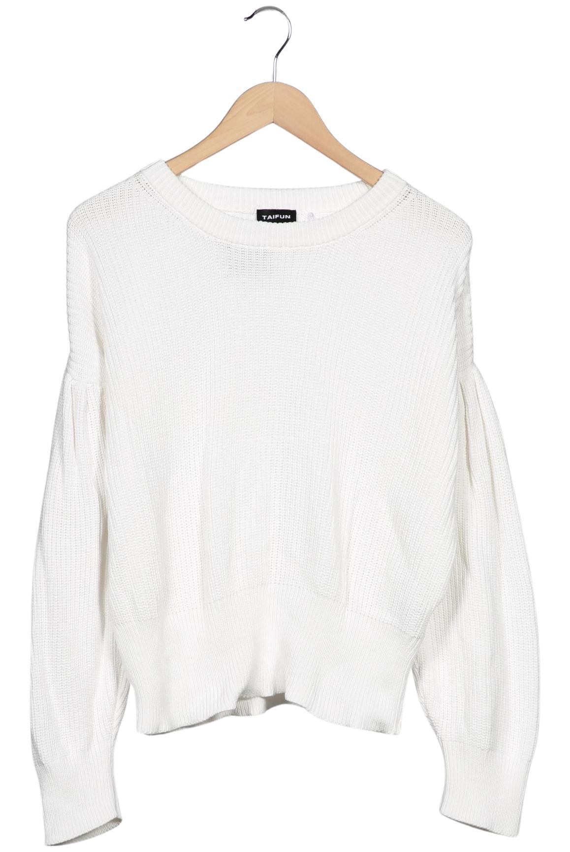 

Taifun Damen Pullover, weiß, Gr. 42
