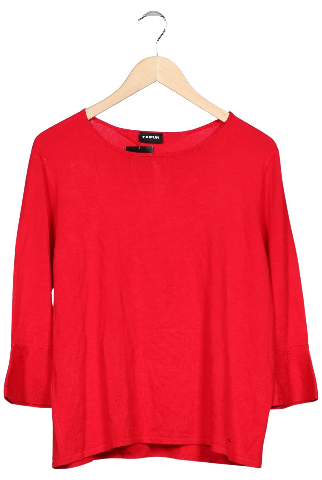 

Taifun Damen Pullover, rot, Gr. 44