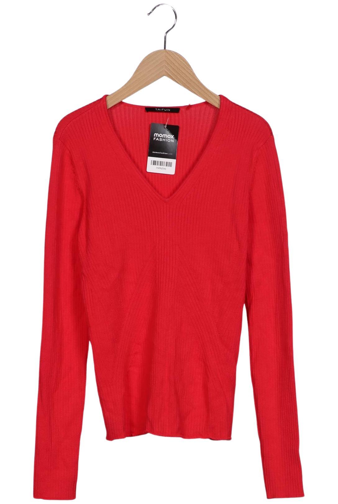 

Taifun Damen Pullover, rot, Gr. 36