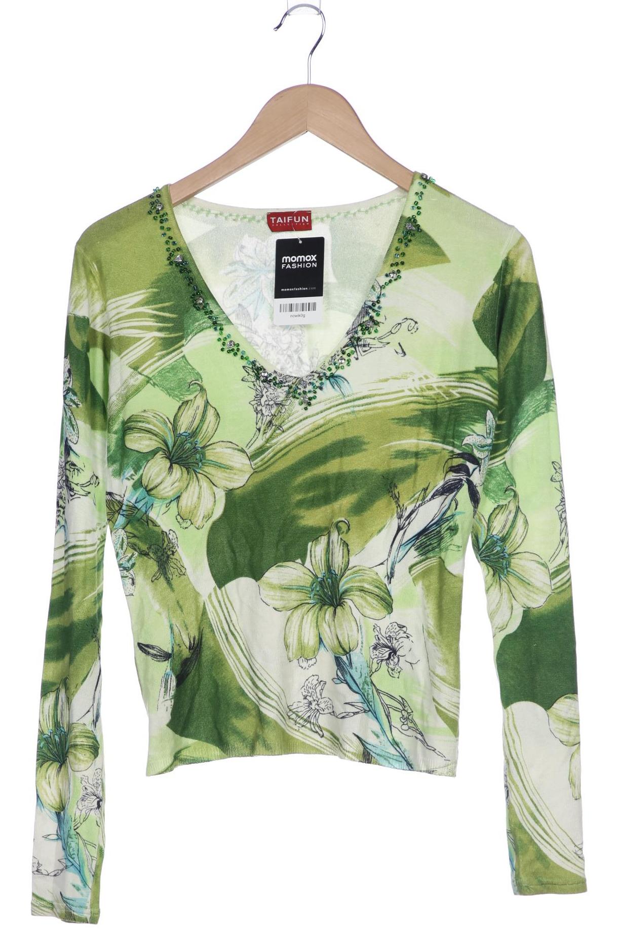 

Taifun Damen Pullover, grün, Gr. 36